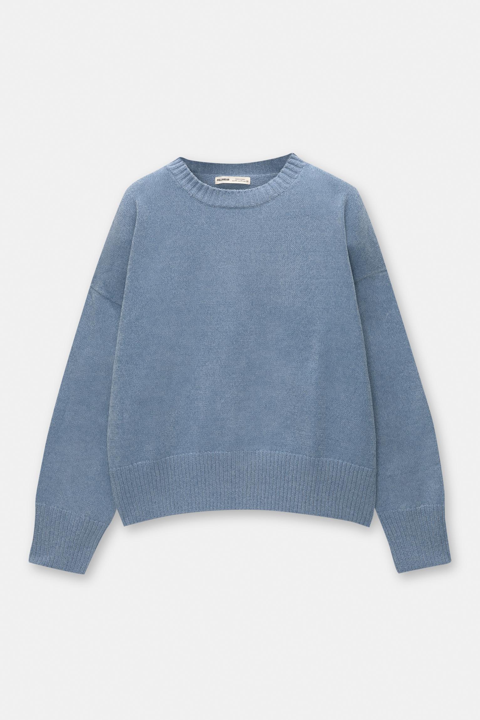 Pull and bear chenille jumper best sale