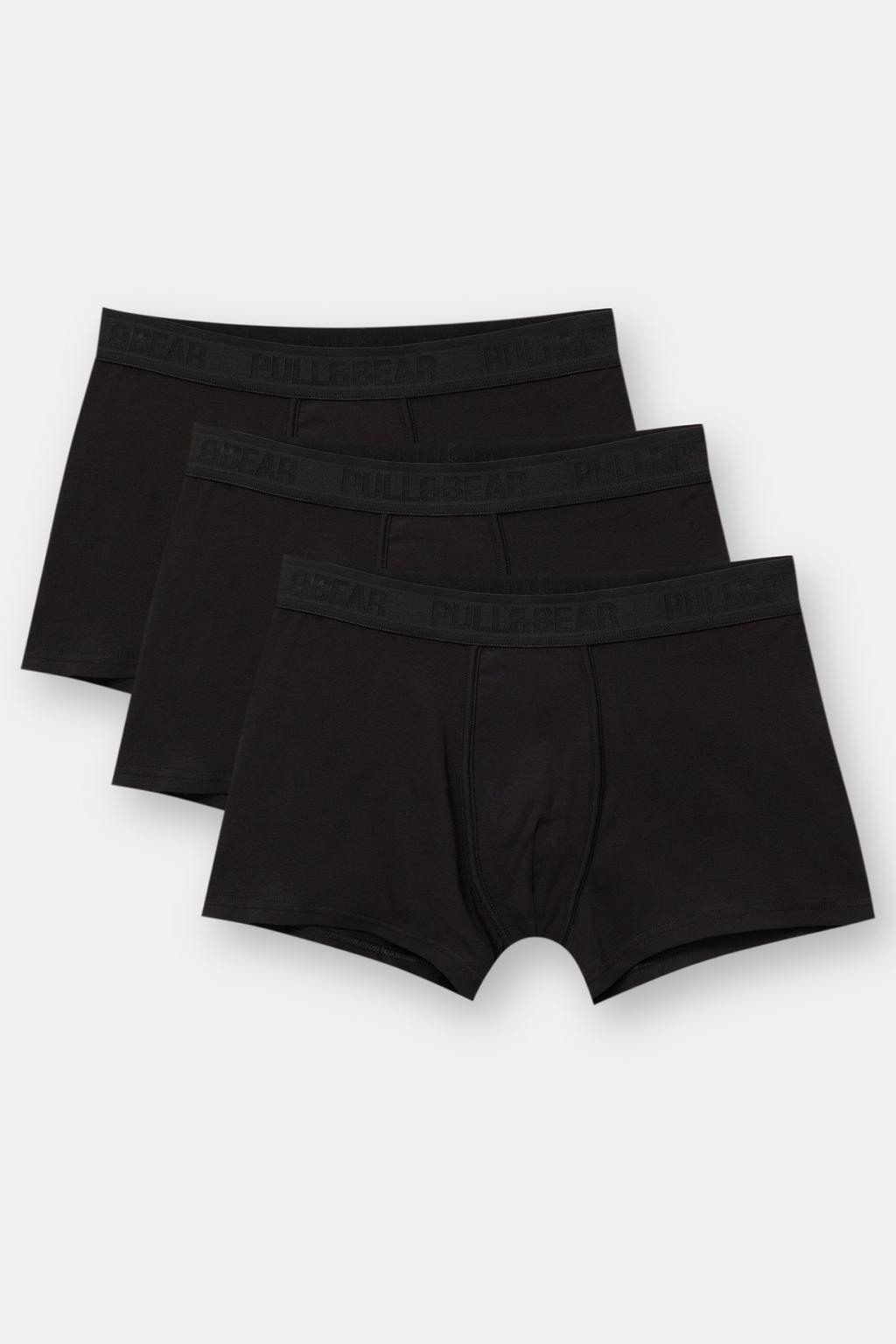 Pull&Bear 3 ədəd qara bokser