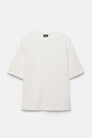 Interlock short sleeve sweatshirt — Off white 6