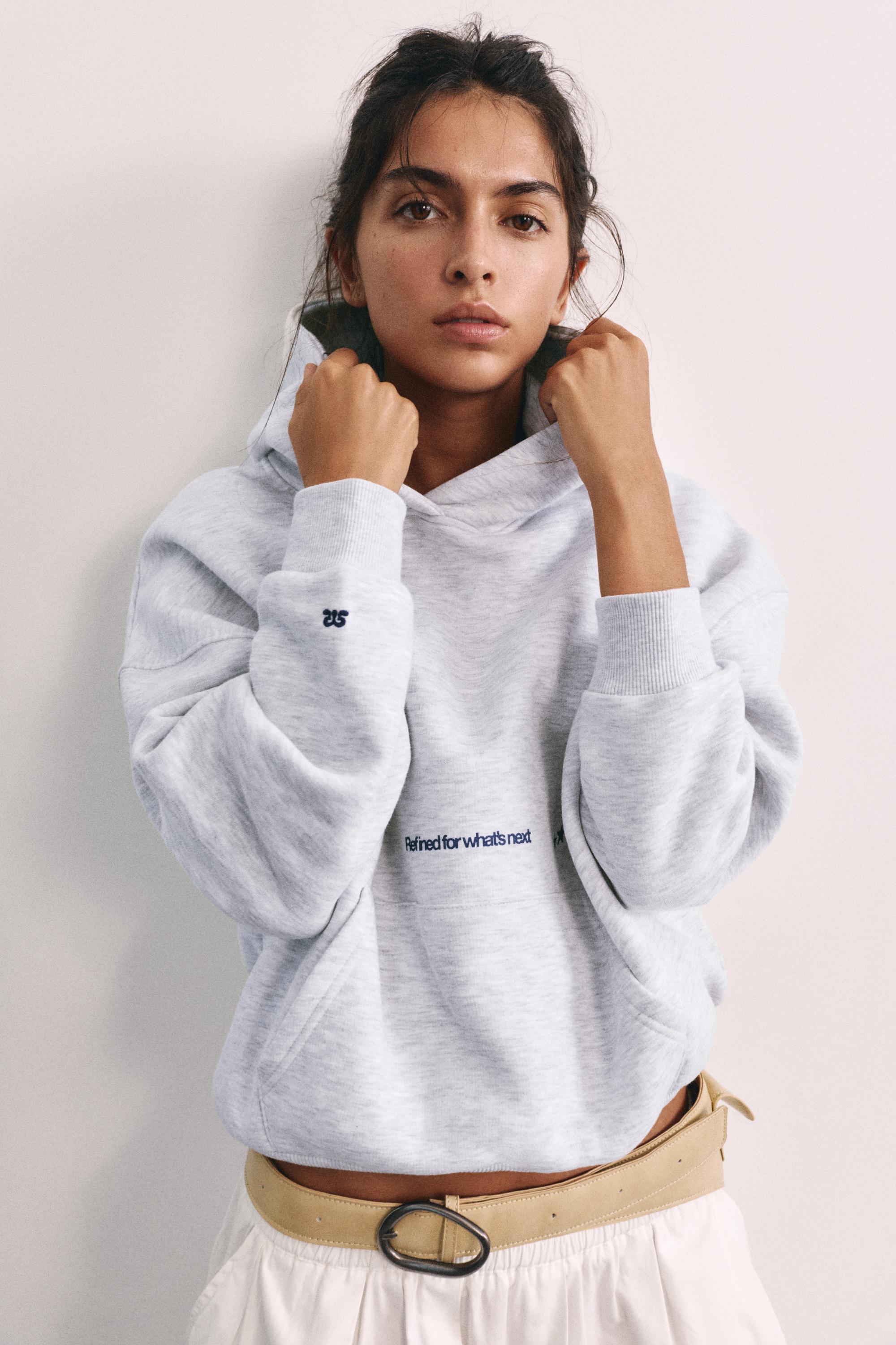Fresh codes hoodie — Grey marl