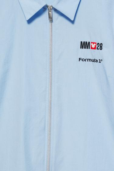 Disney x F1 zip shirt — Pastel blue 5