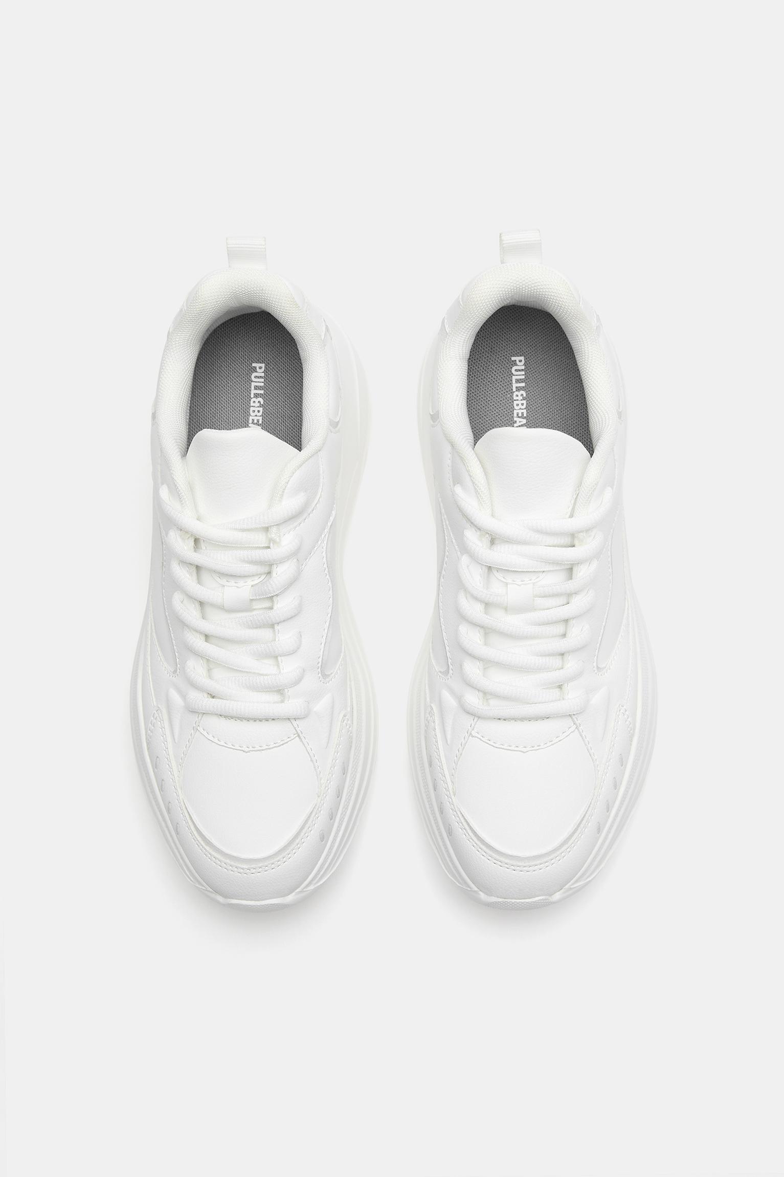 Chunky trainers — White