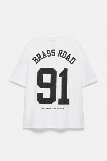 Brass Road boxy T-shirt — White 8