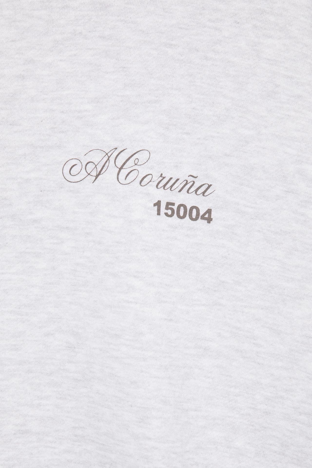 A Coruña 15004 sweatshirt — Grey marl