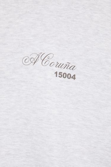 A Coruña 15004 sweatshirt — Grey marl 4