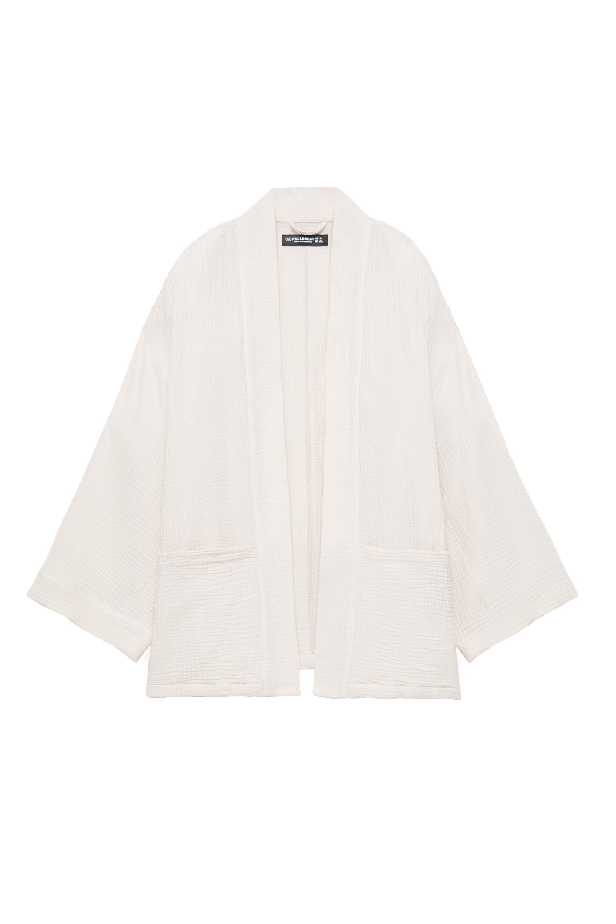 Krepe kimono - Görsel 4