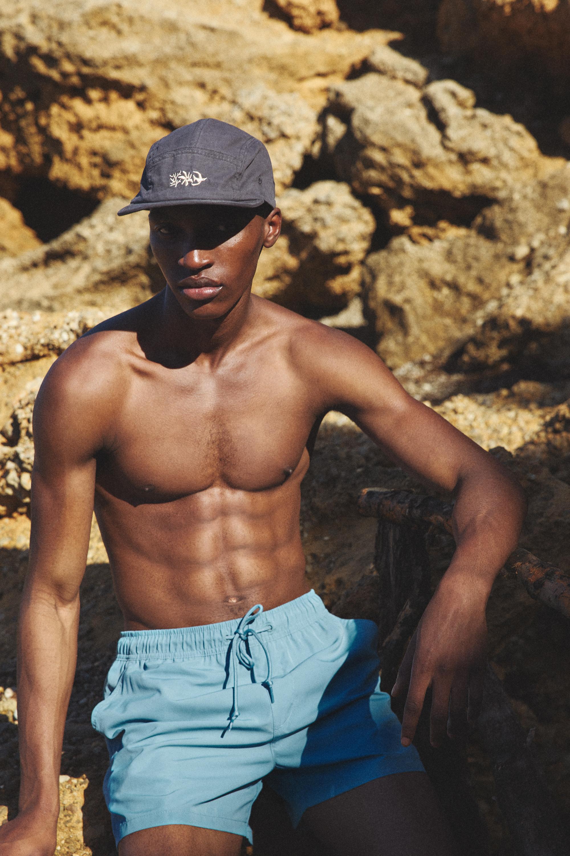 Basic swimming trunks — Navy