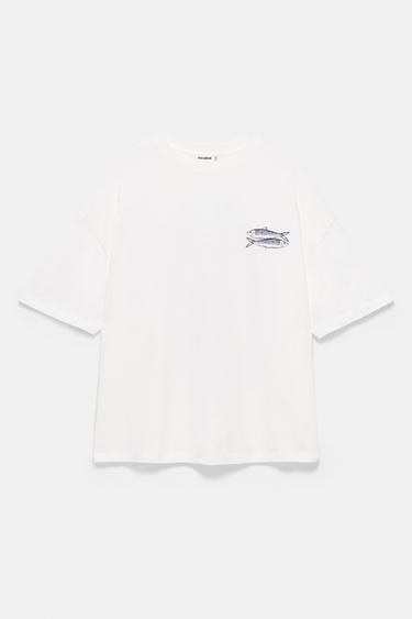 San Xoán sardine T-shirt — Ice 5