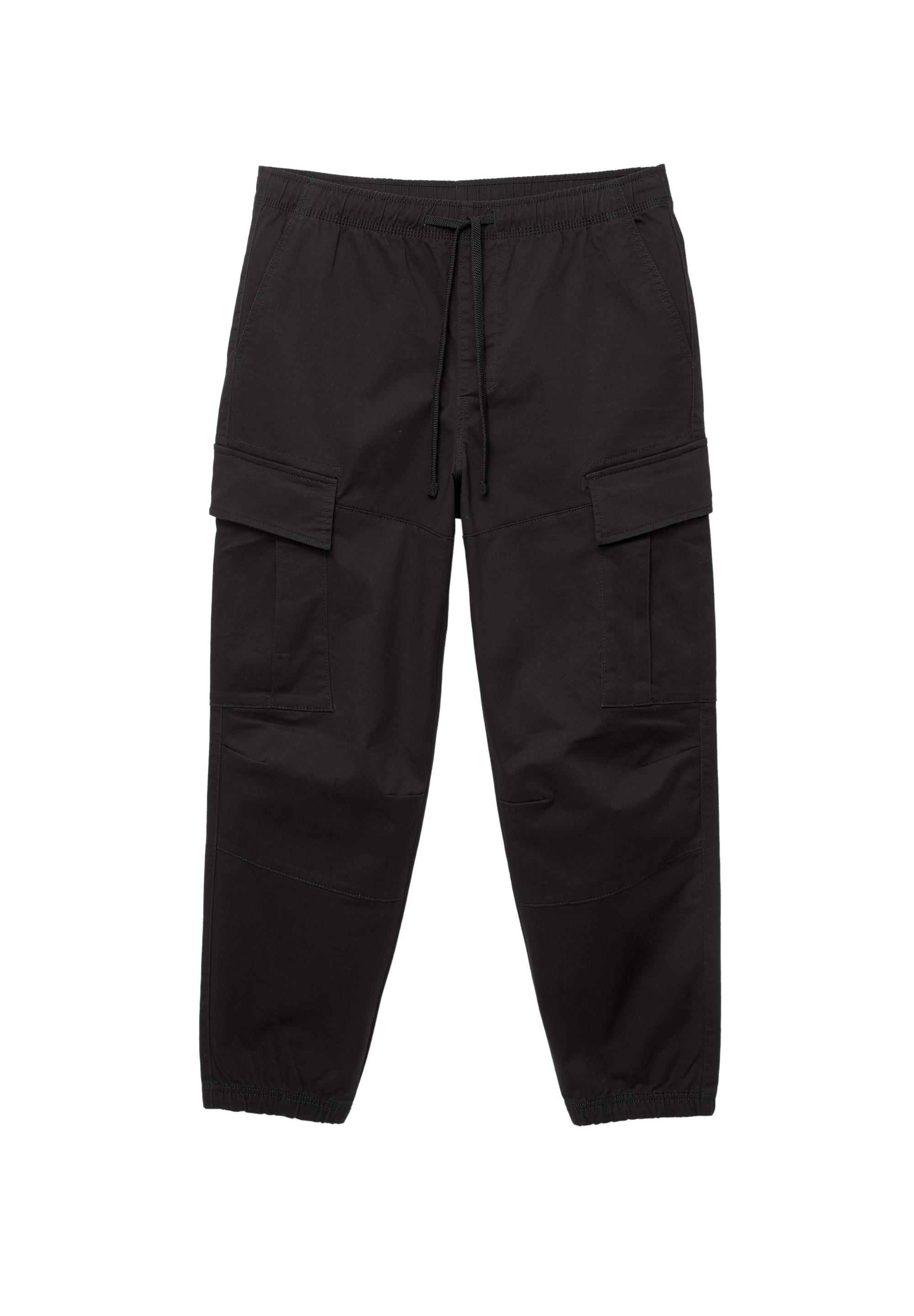 Cargo jogger trousers — Black