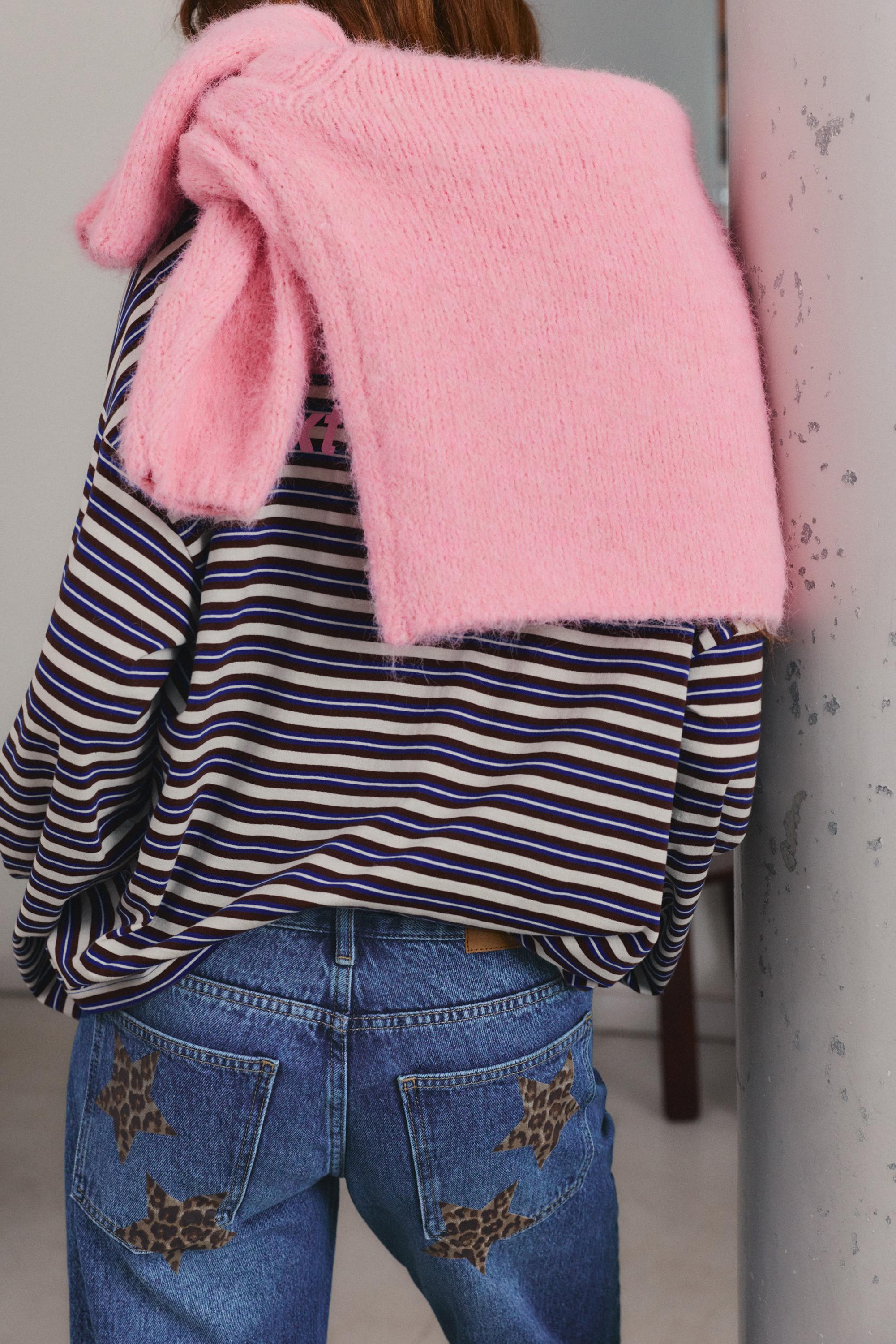 Yıldız detaylı straight fit jean - Görsel 46