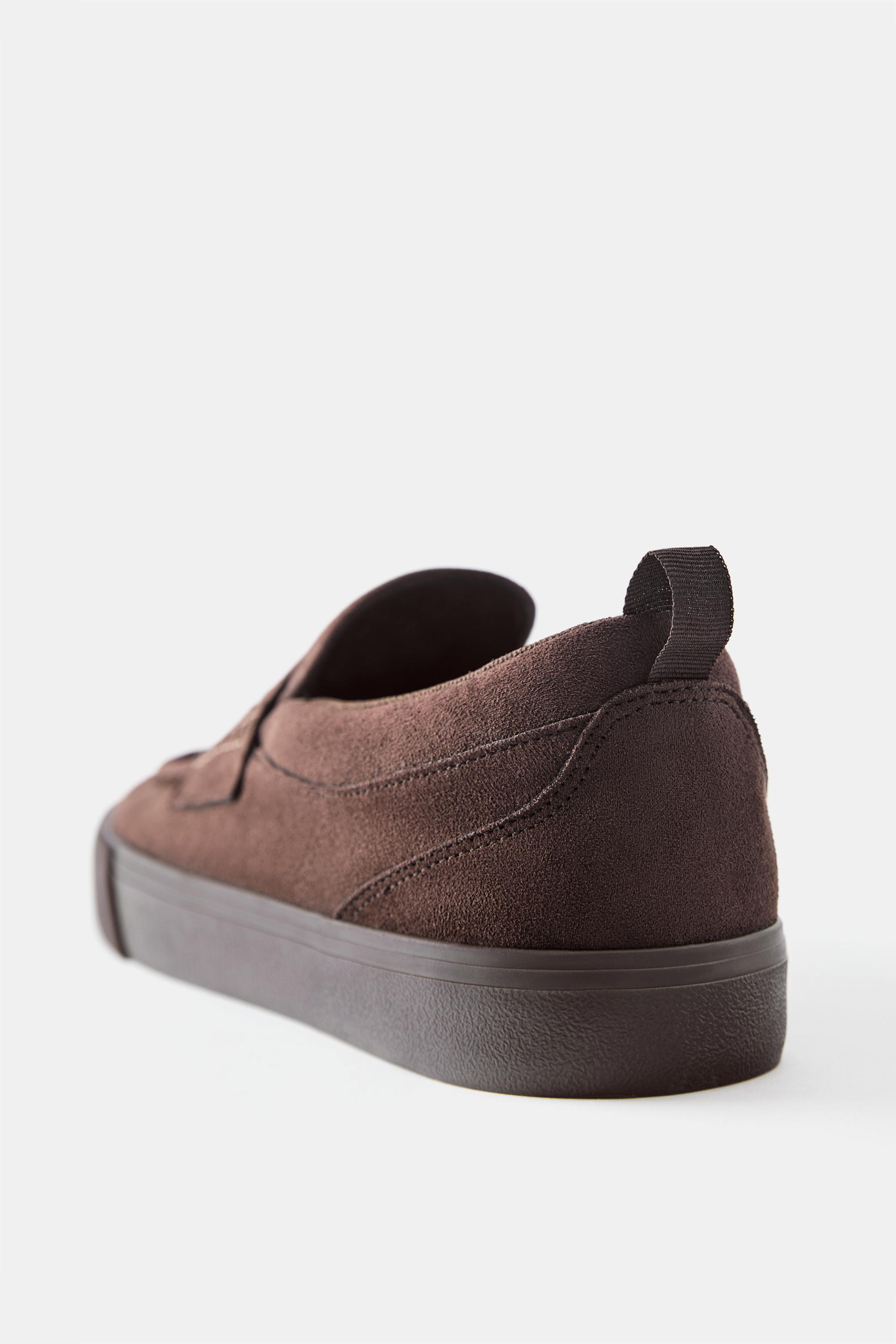 Casual strap trainers — Brown