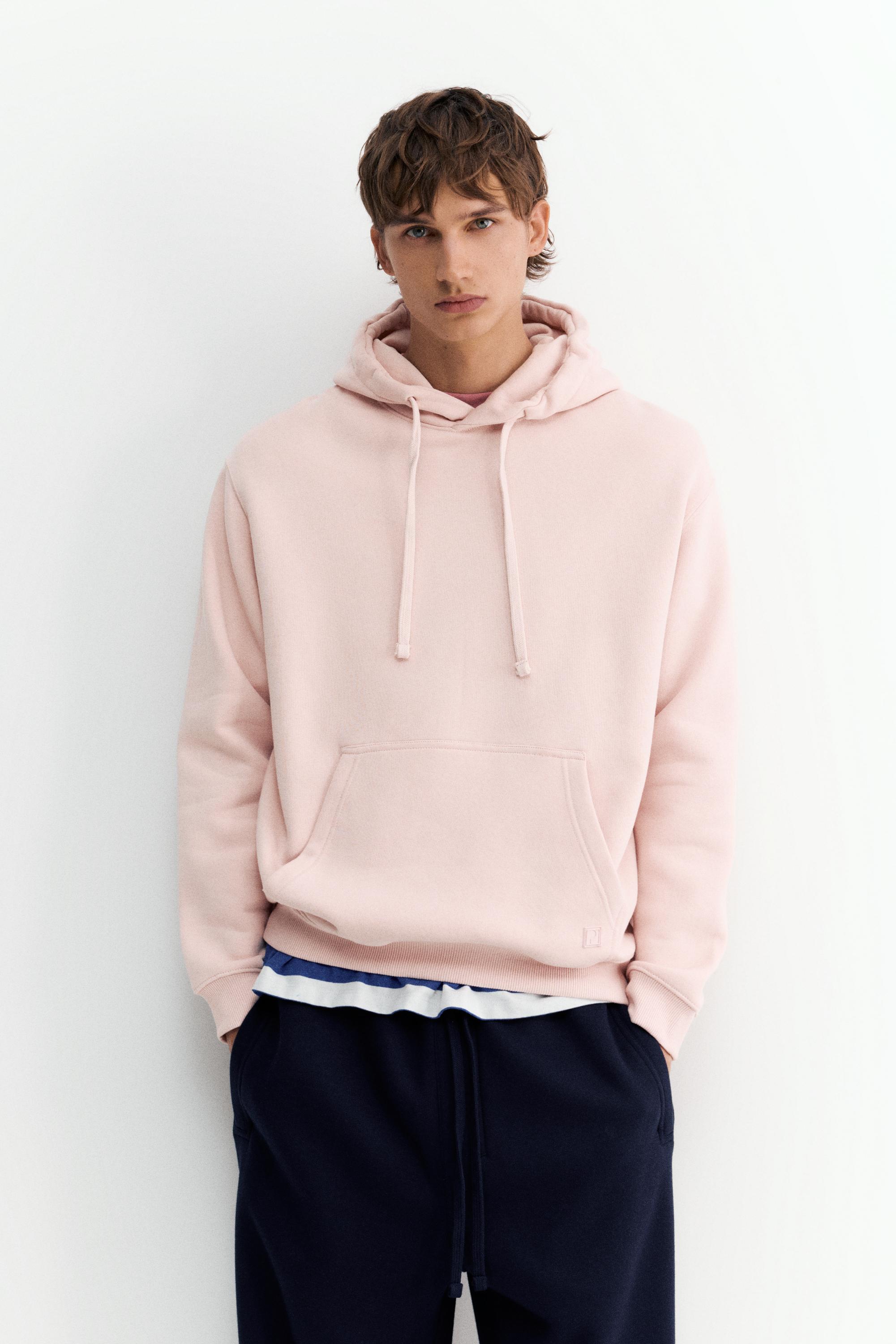 Basic hoodie — Pink