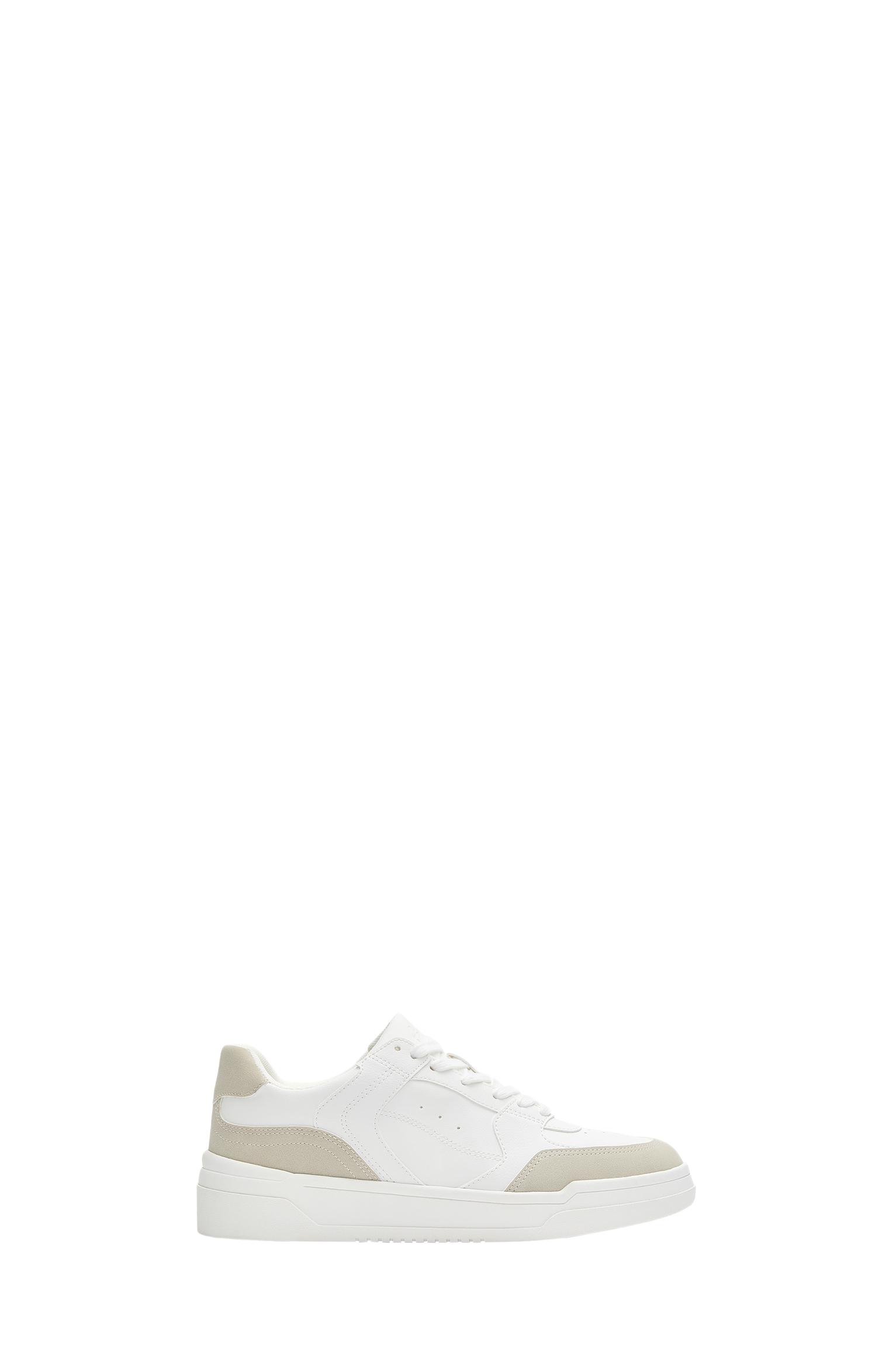 STWD multi-piece trainers — White
