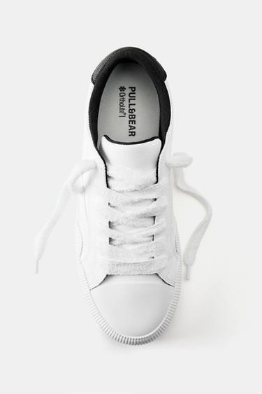Casual stitched trainers — White 5