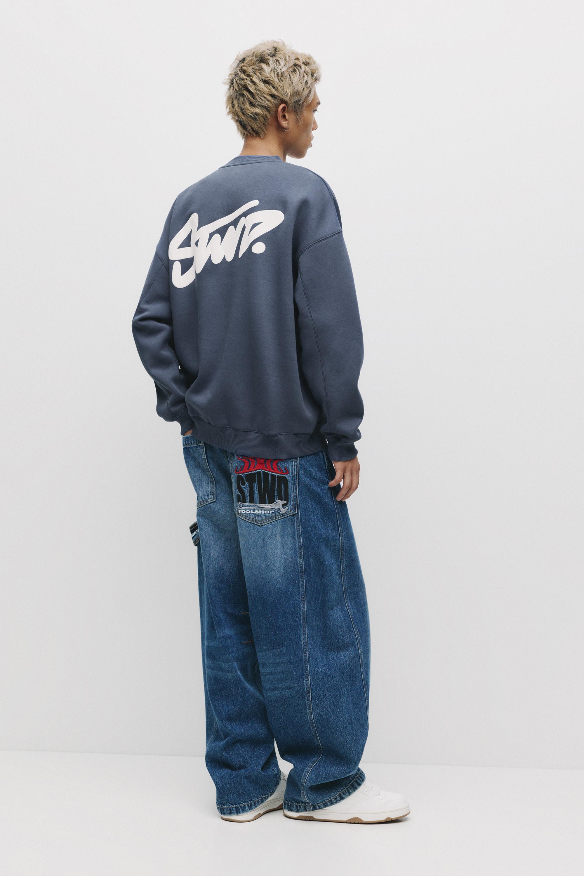 STWD bisiklet yaka sweatshirt - Görsel 20