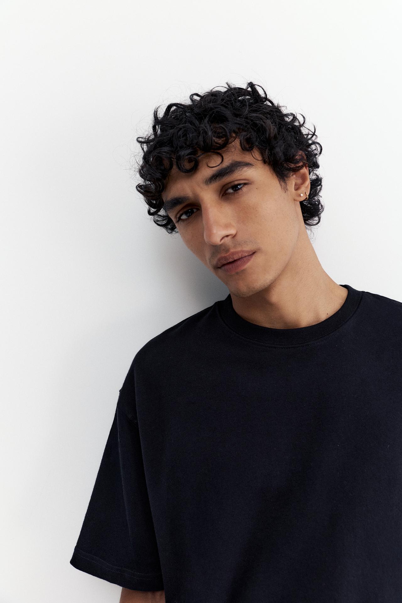 Premium short sleeve T-shirt — Black