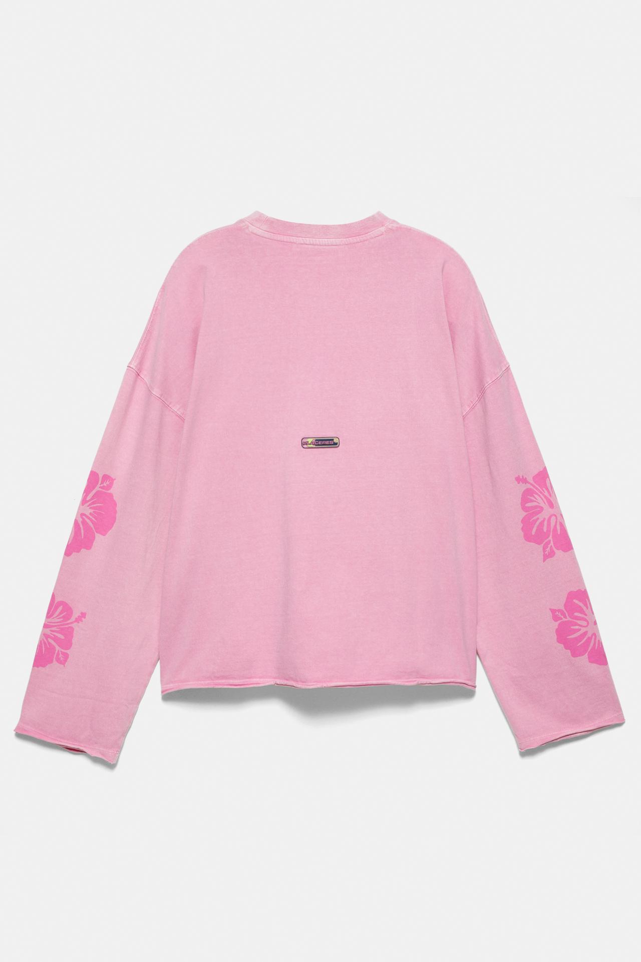 Pleasures x STWD long sleeve T-shirt — Pink
