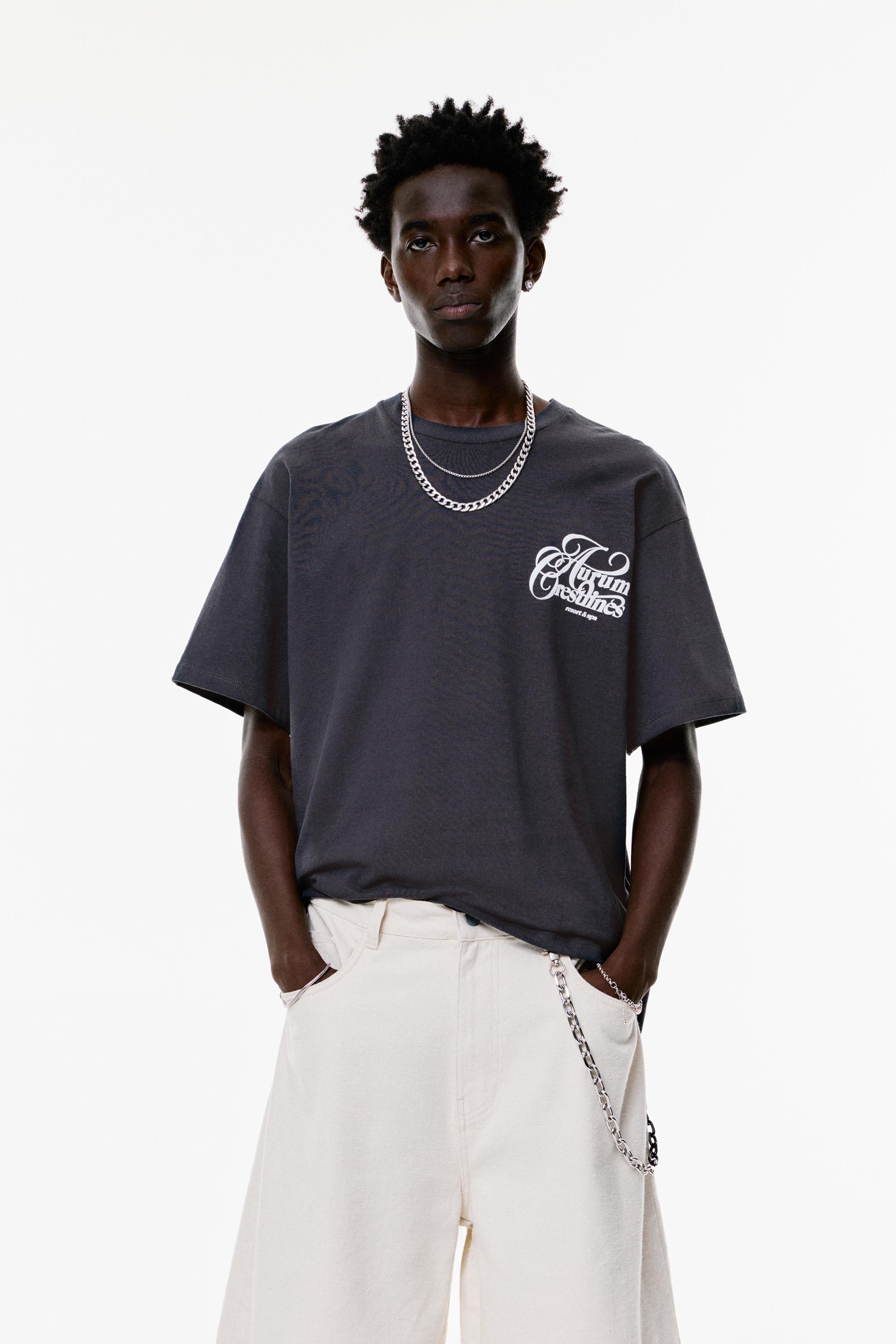 Grafik-Shirt „Aurum Crestlines“