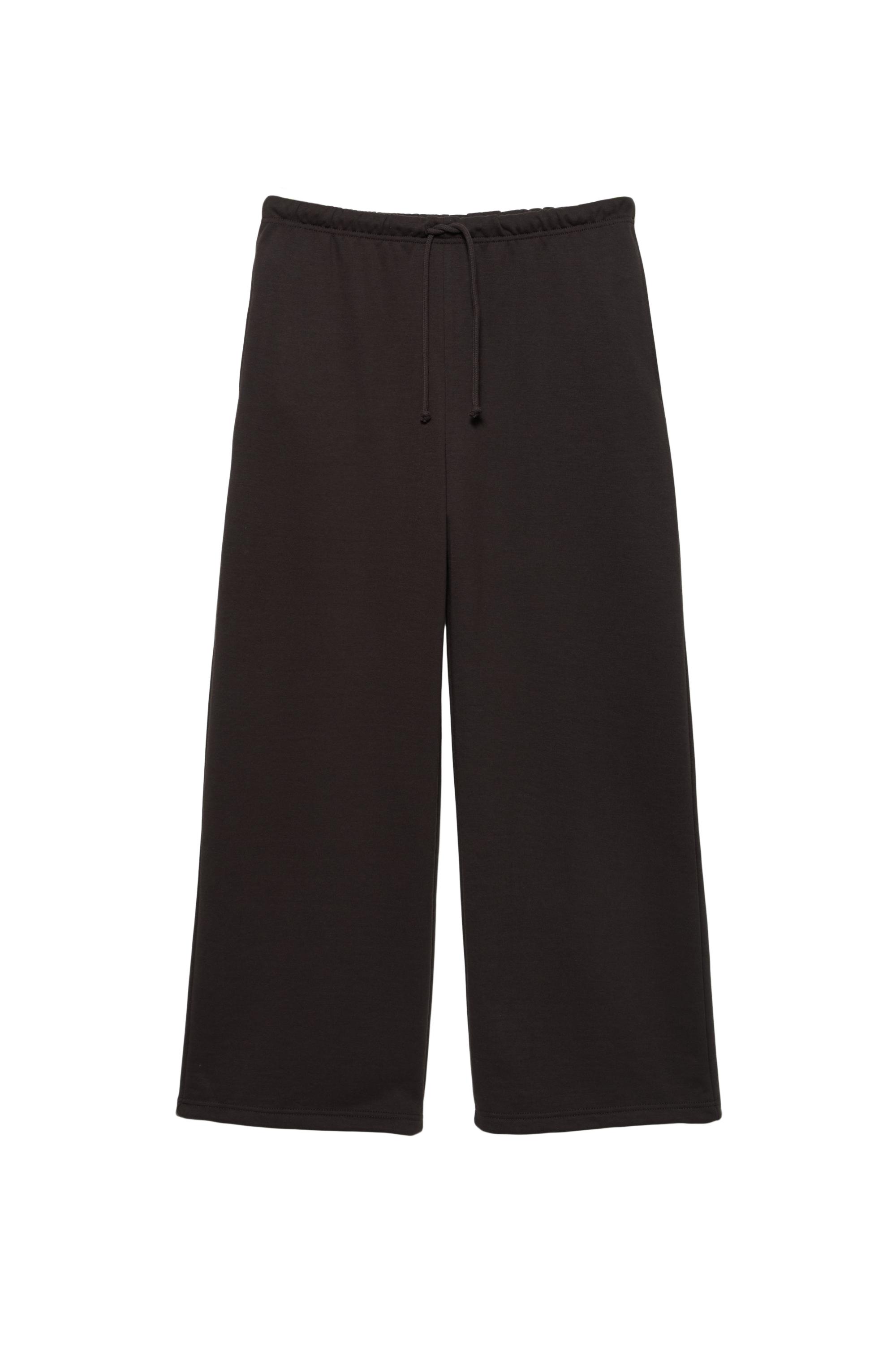 Ayarlanabilir paçalı geniş paça eşofman altı - Görsel 68