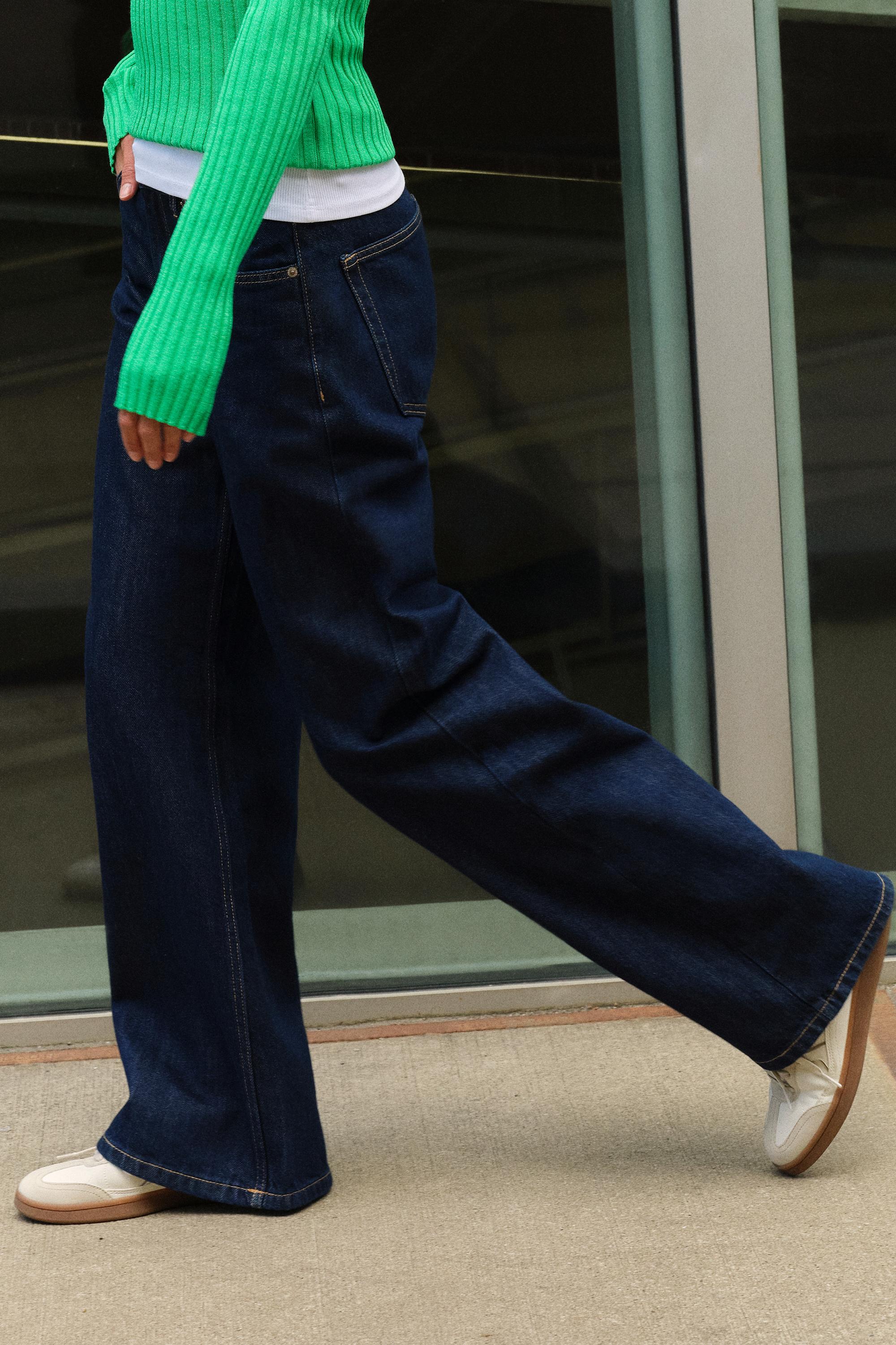 Pull&Bear Fitilli yeşil kazak görsel 8