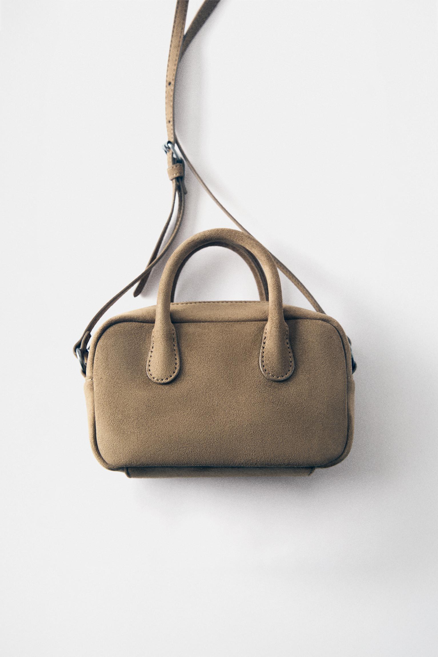 Mini crossbody bag — Camel