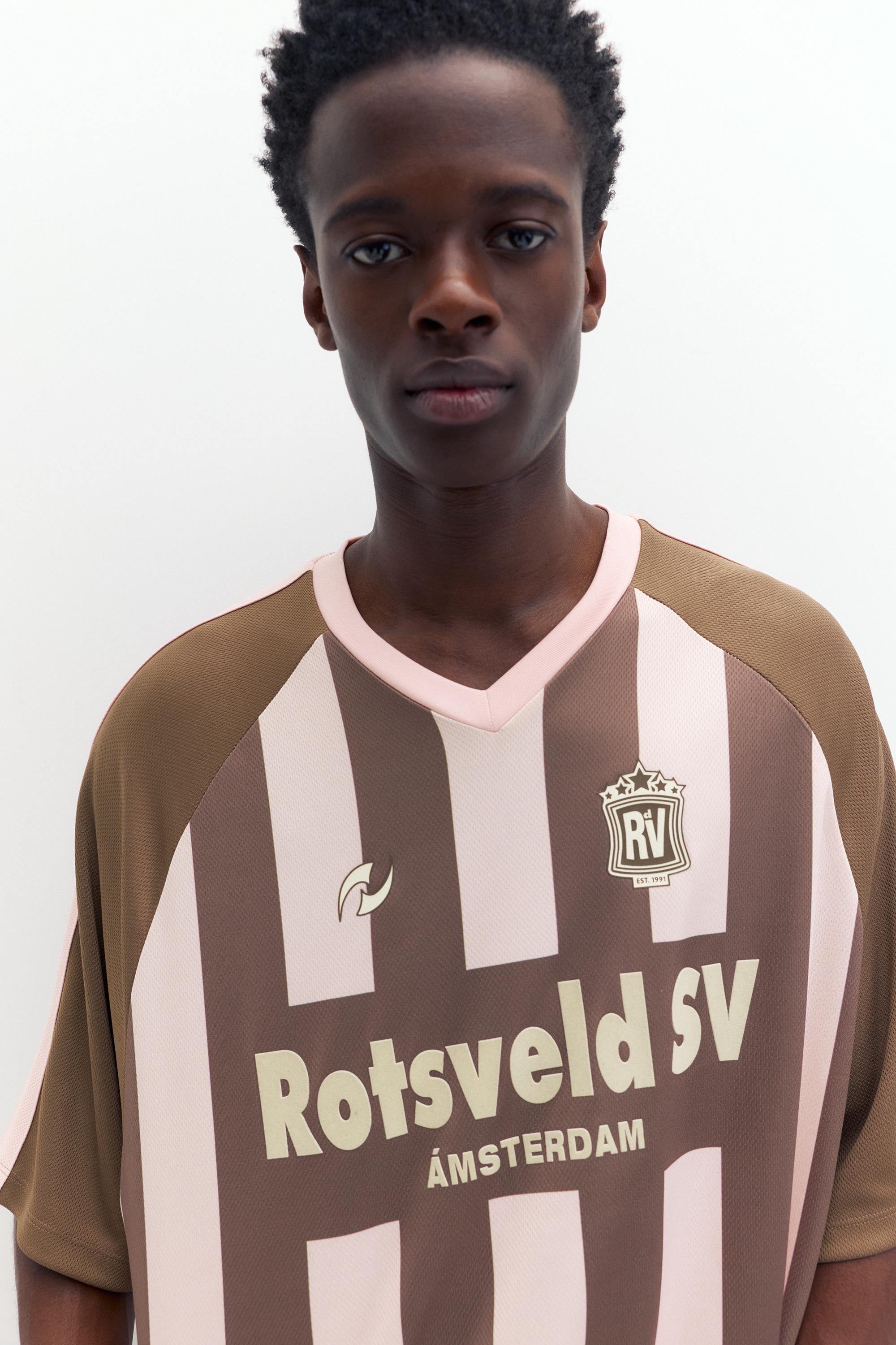 Çizgili Amsterdam futbol tişörtü - Görsel 15