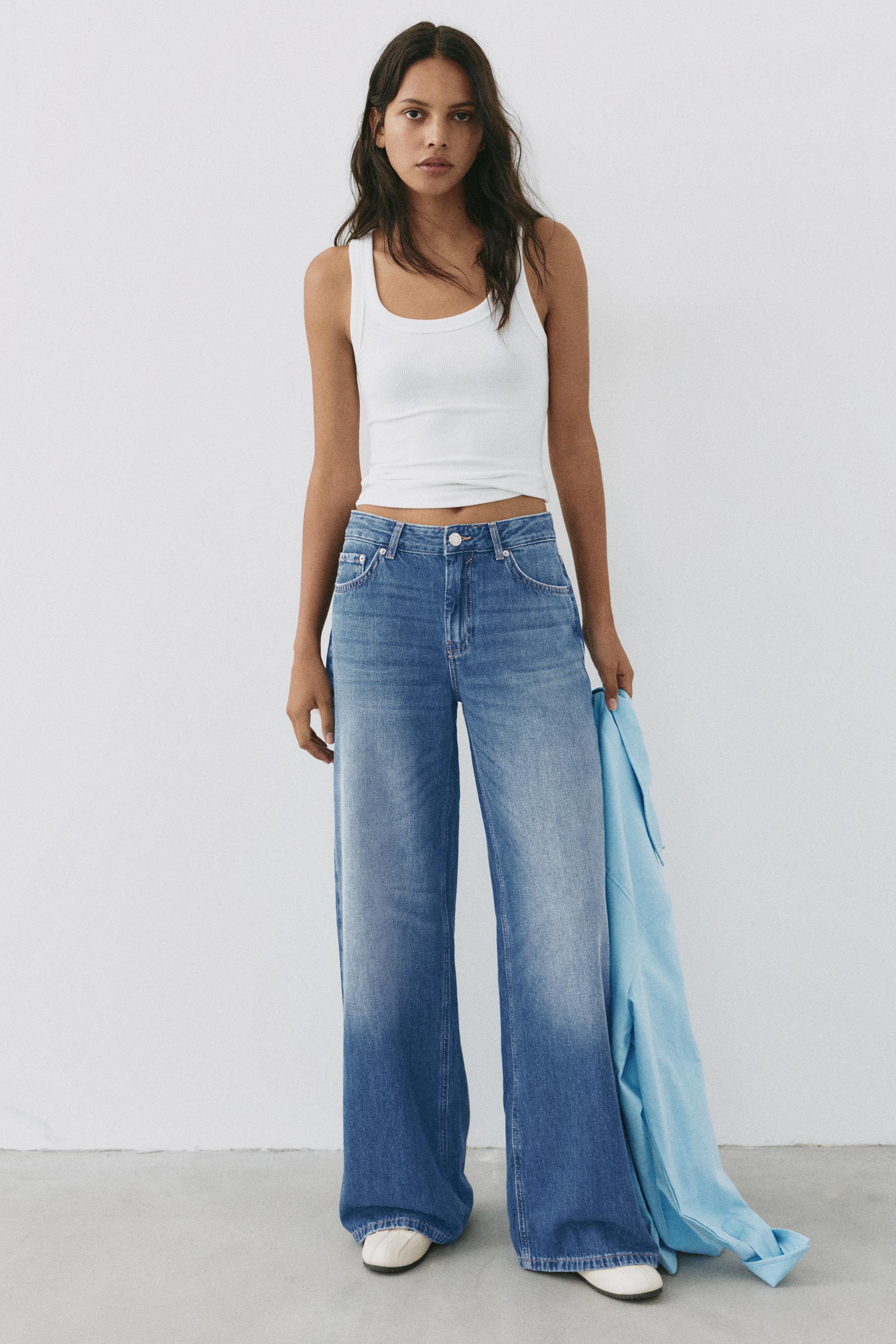 Oversize baggy jeans — Dark blue