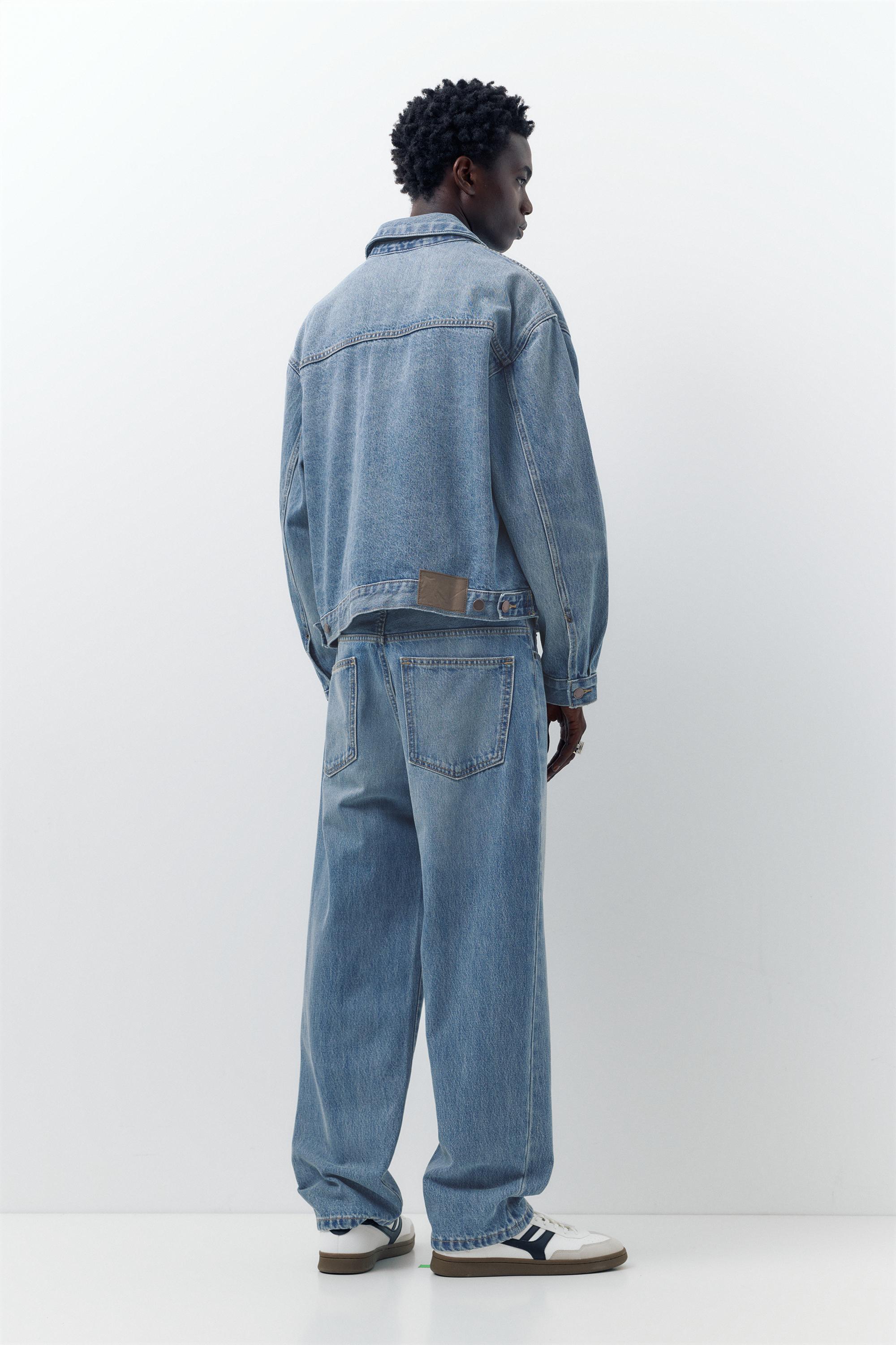 Baggy jeans — Medium blue