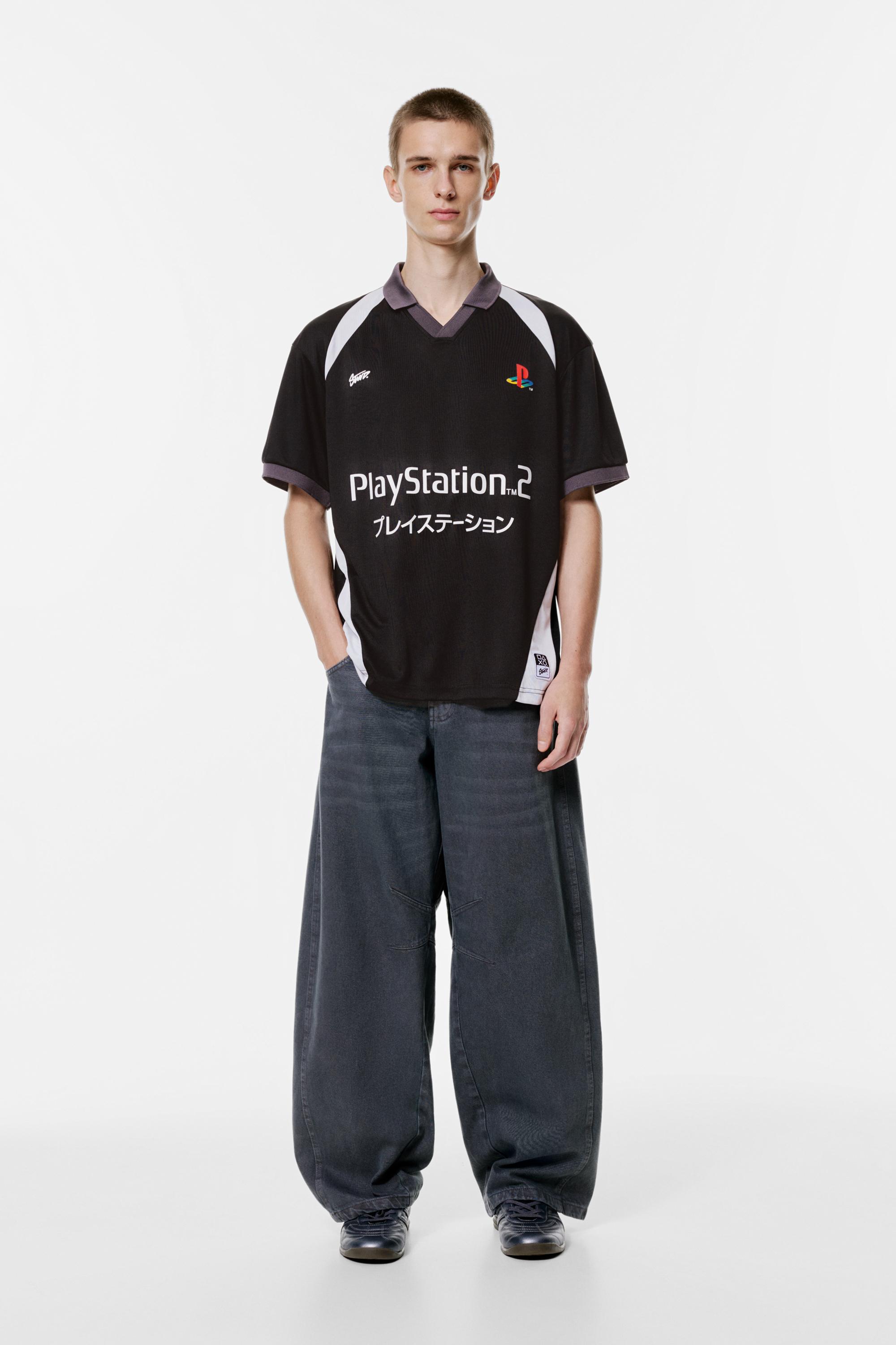 Poloshirt Playstation X Stwd