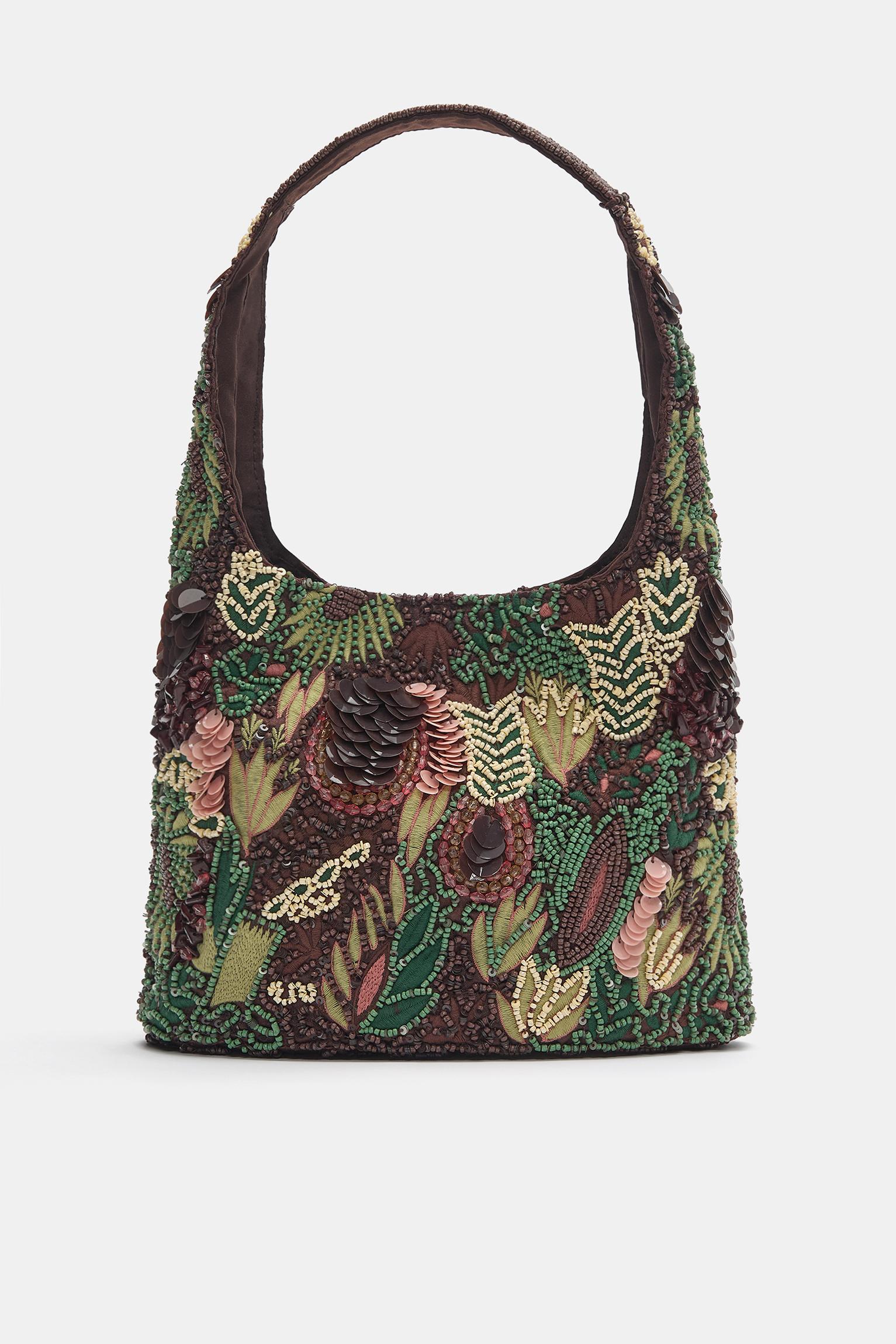 Boncuklu omuz çantası - Görsel 20