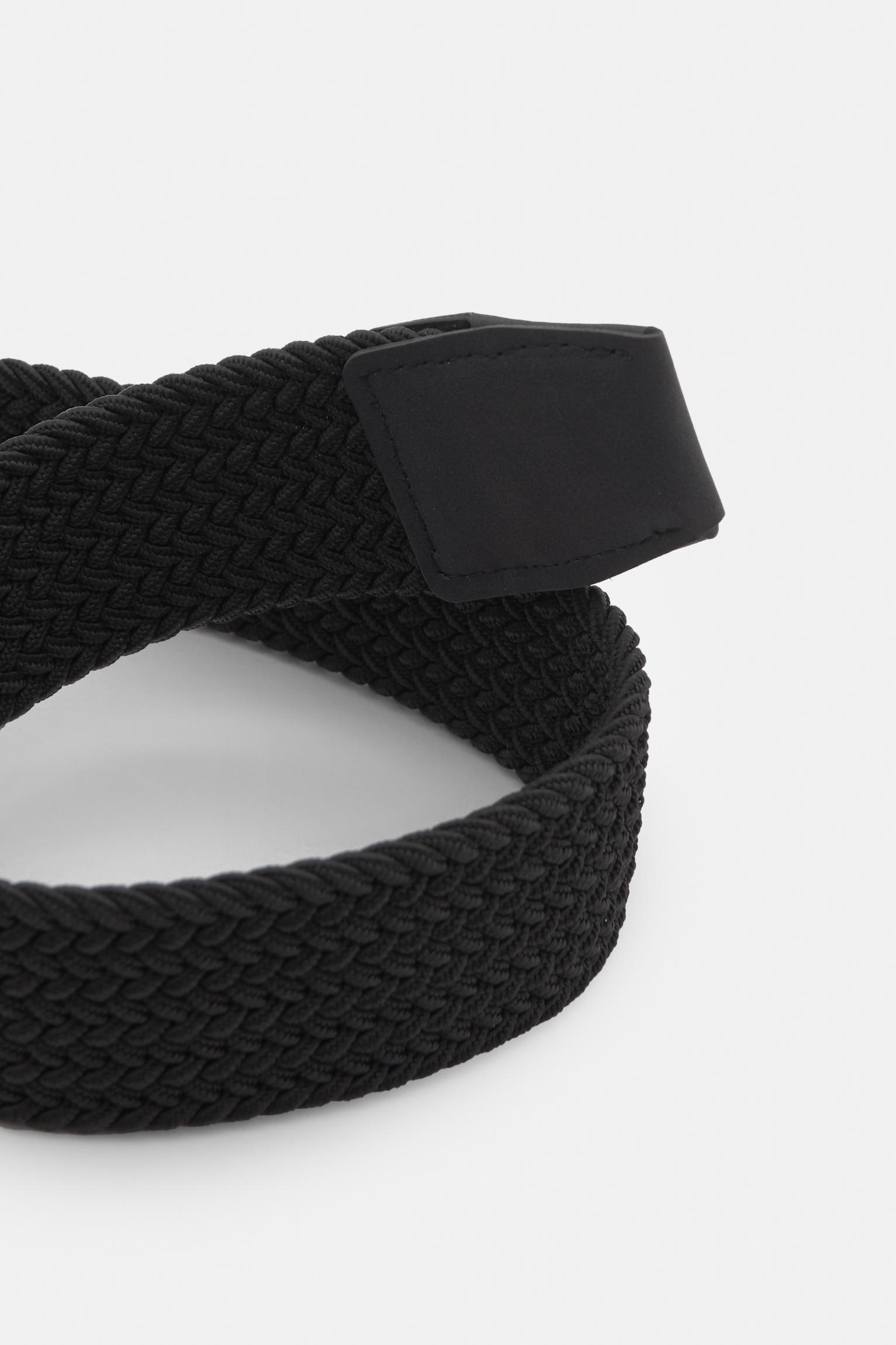 Braided belt — Black