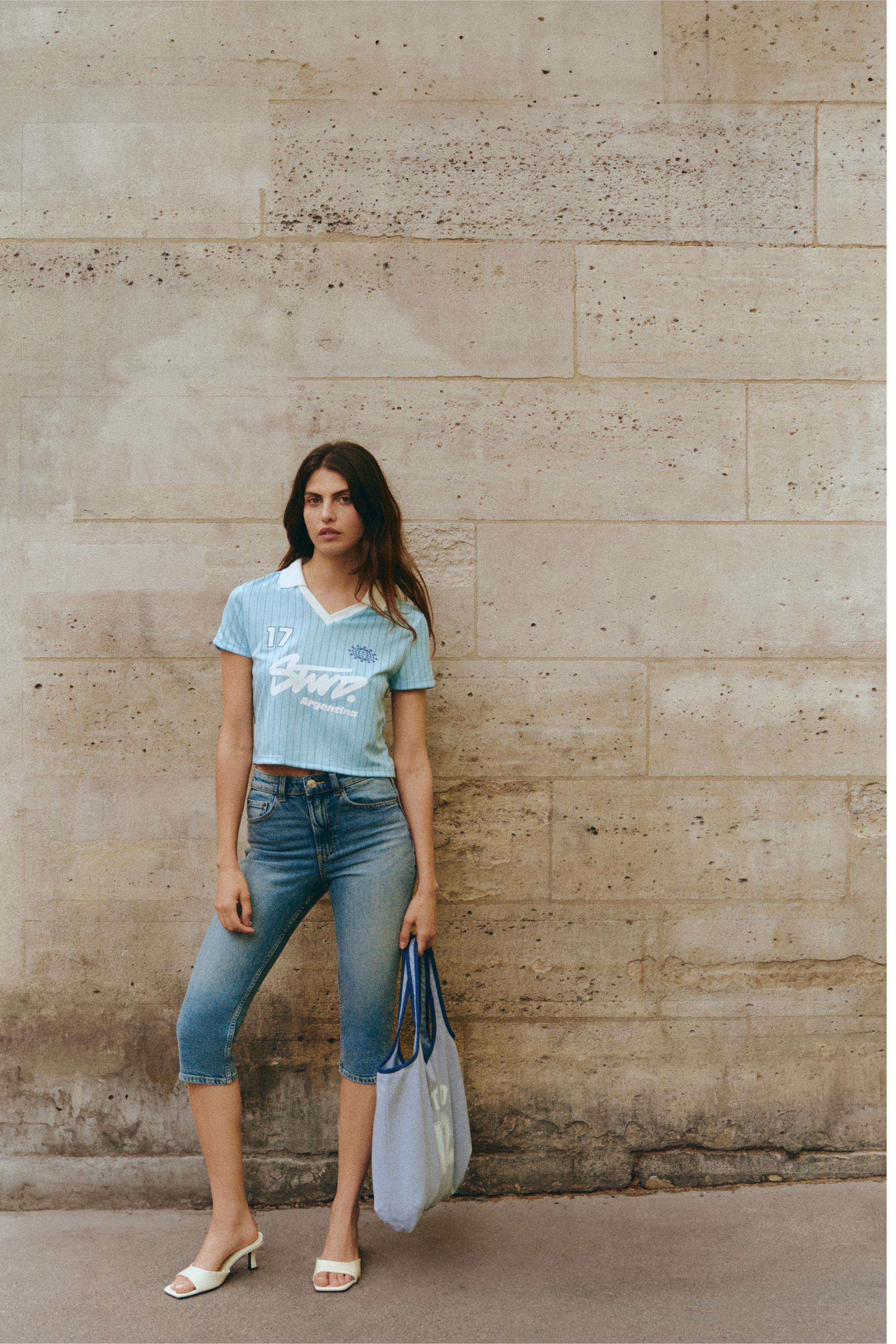 STWD Argentina T-shirt — Pale blue