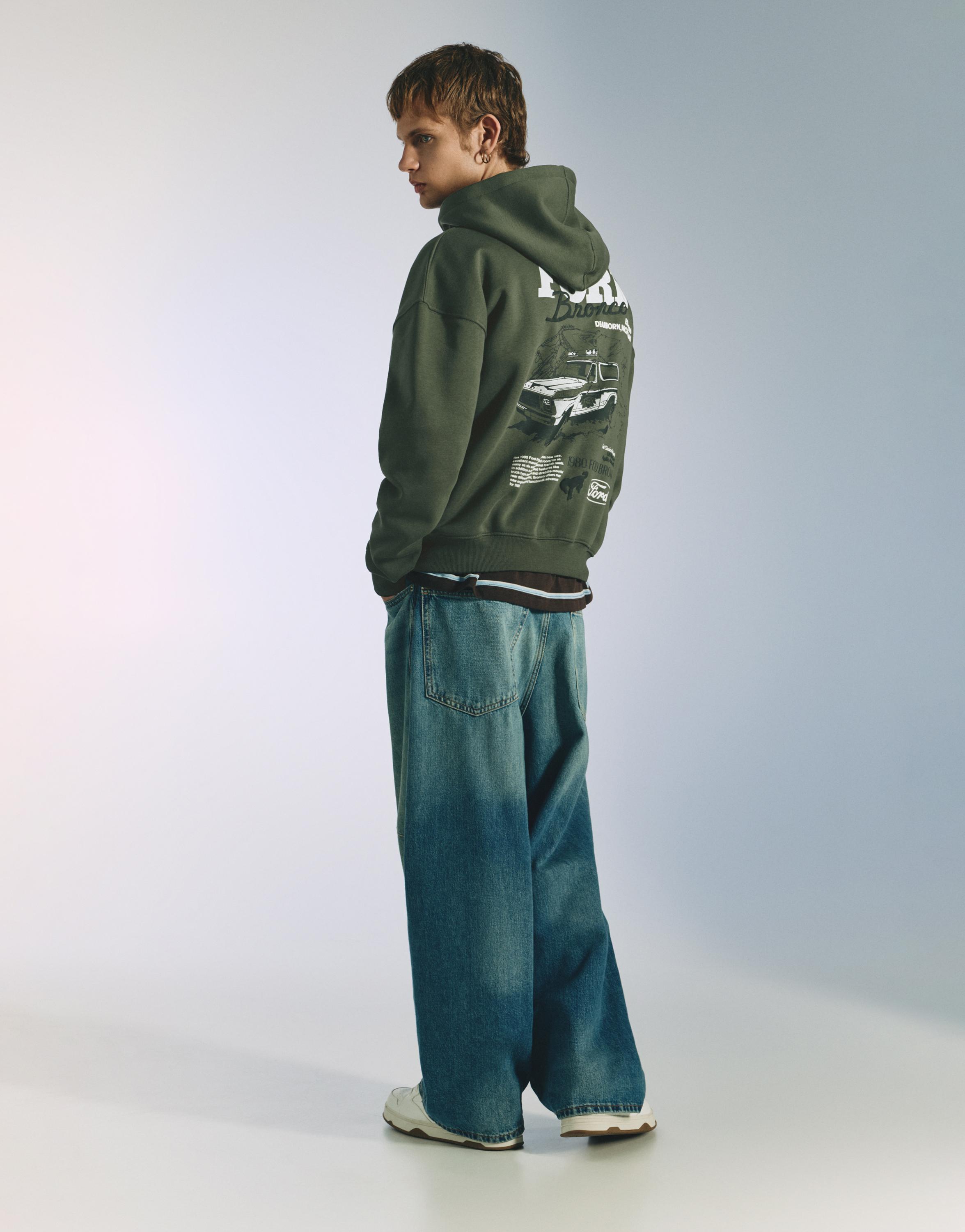 Ford Bronco hoodie — Khaki