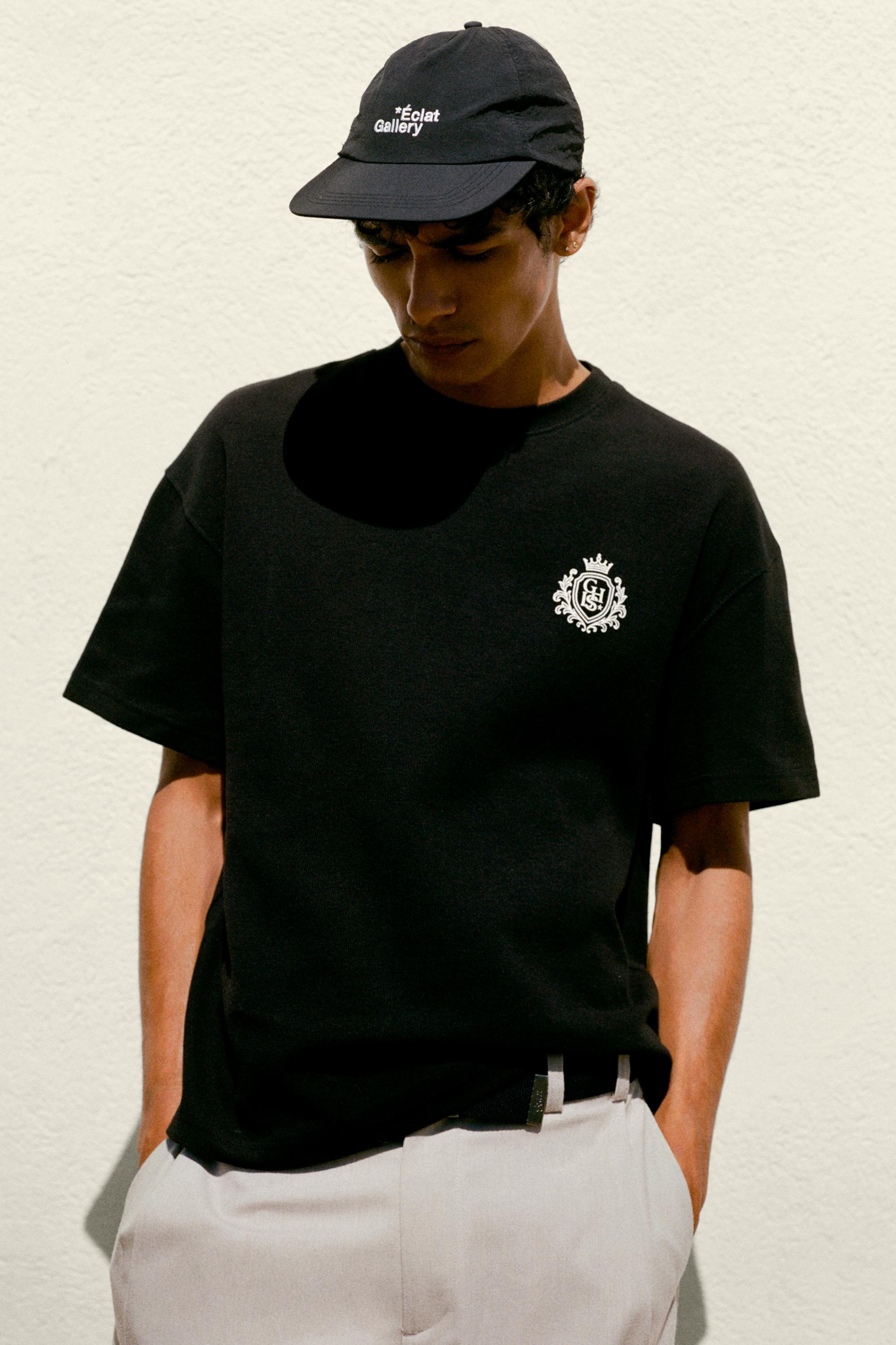 Kısa kollu Grand Hotel sweatshirt - Görsel 7