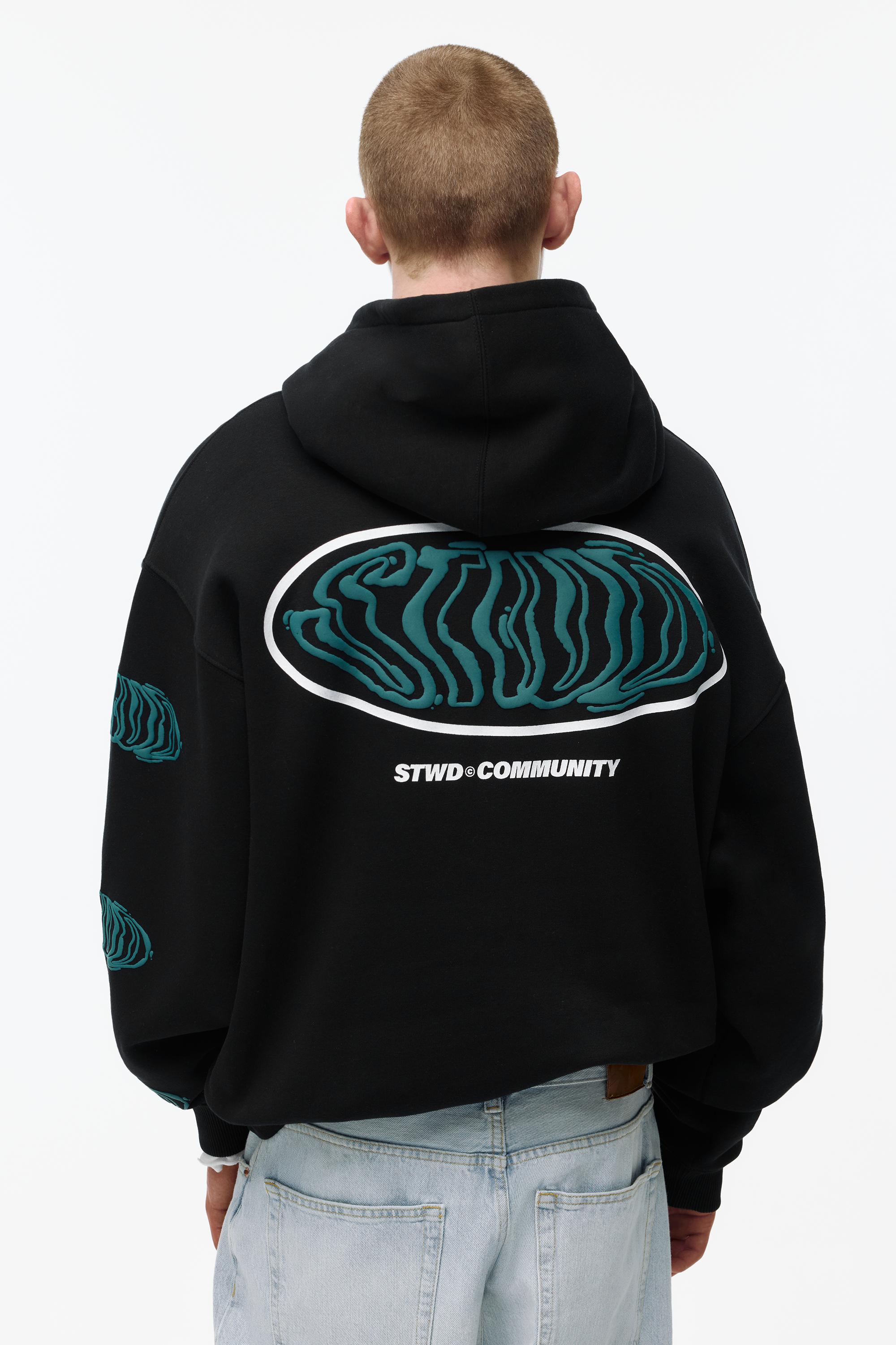 STWD Community hoodie — Black