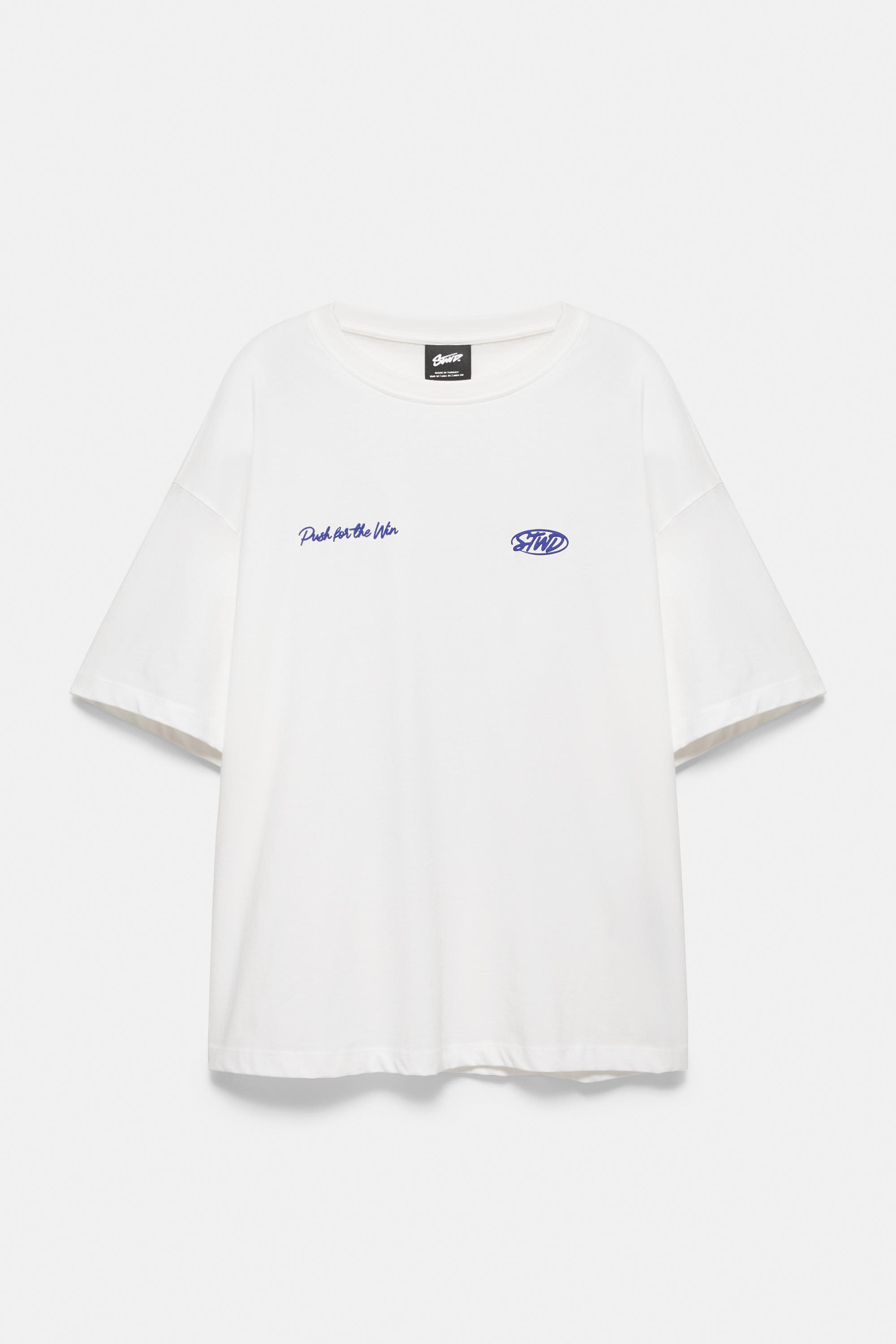 STWD bear T-shirt — White
