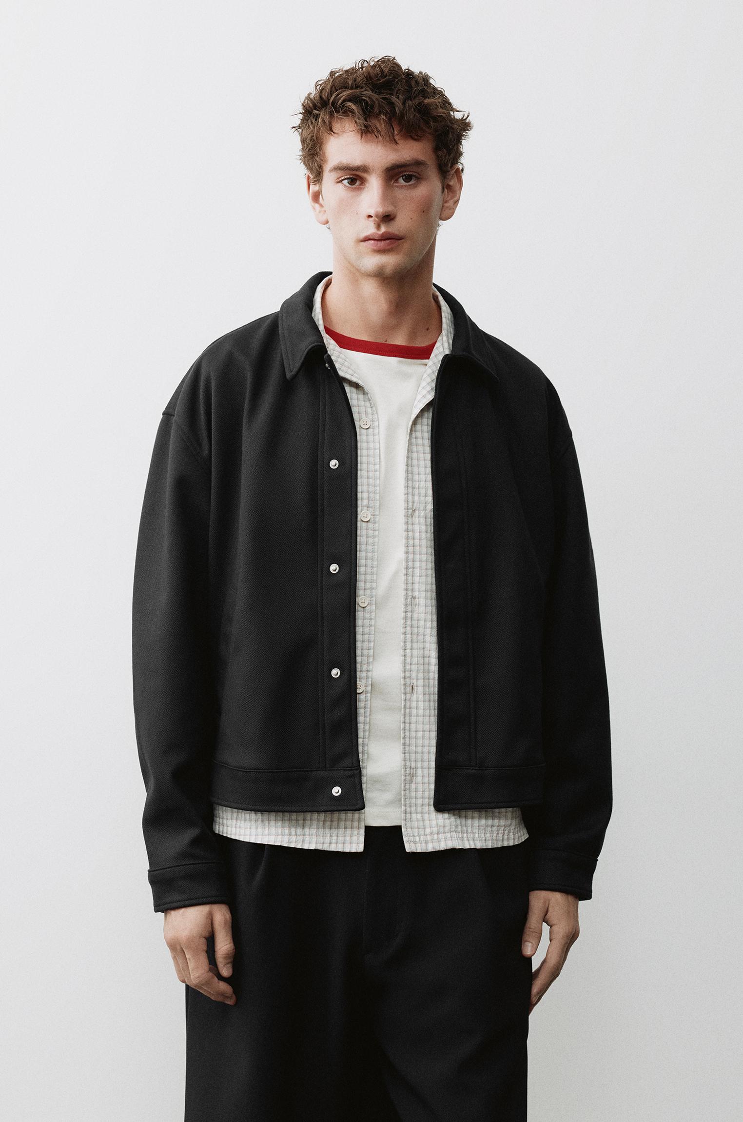 Trucker jacket — Black