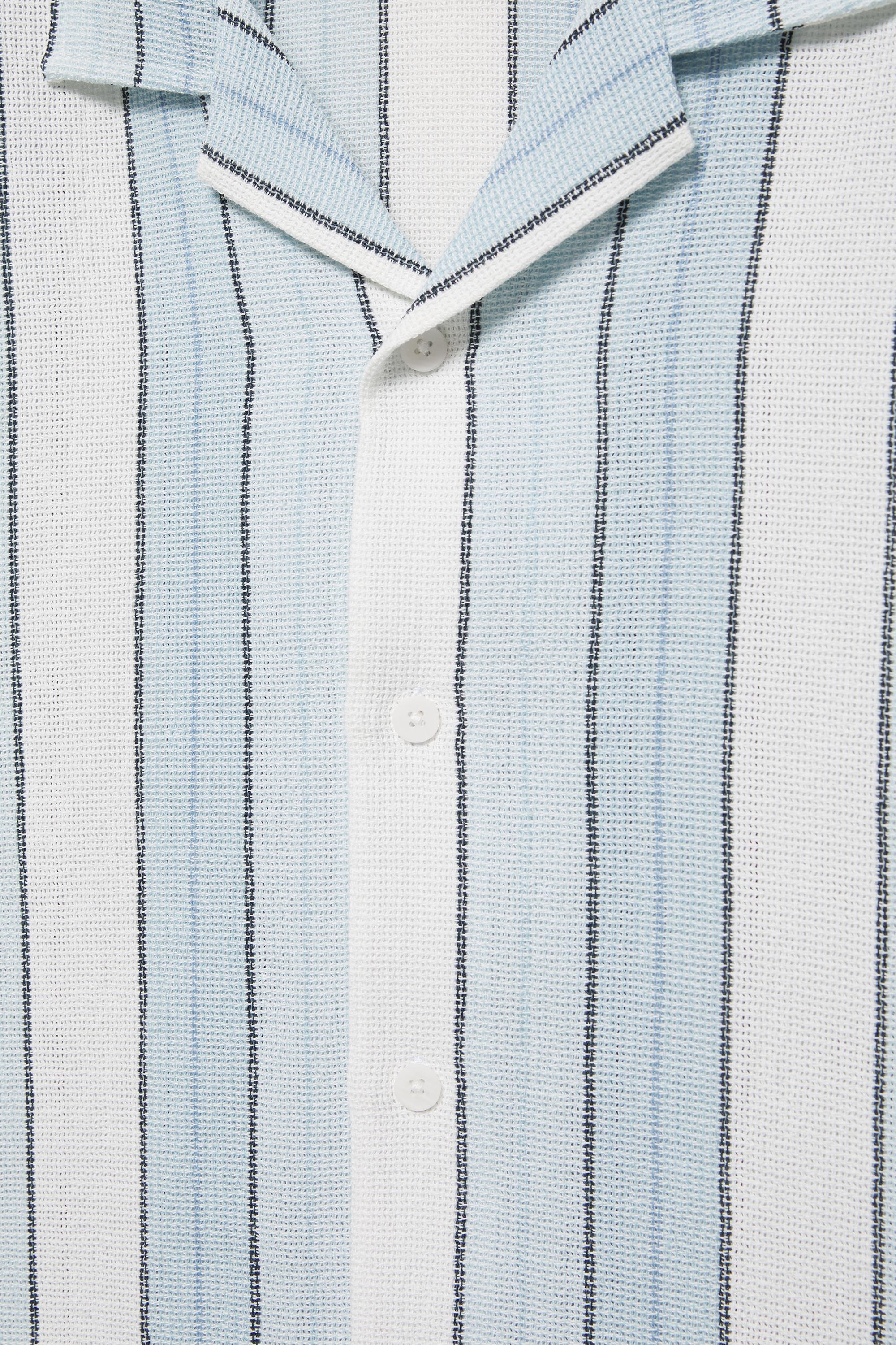 Striped rustic shirt — Striped
