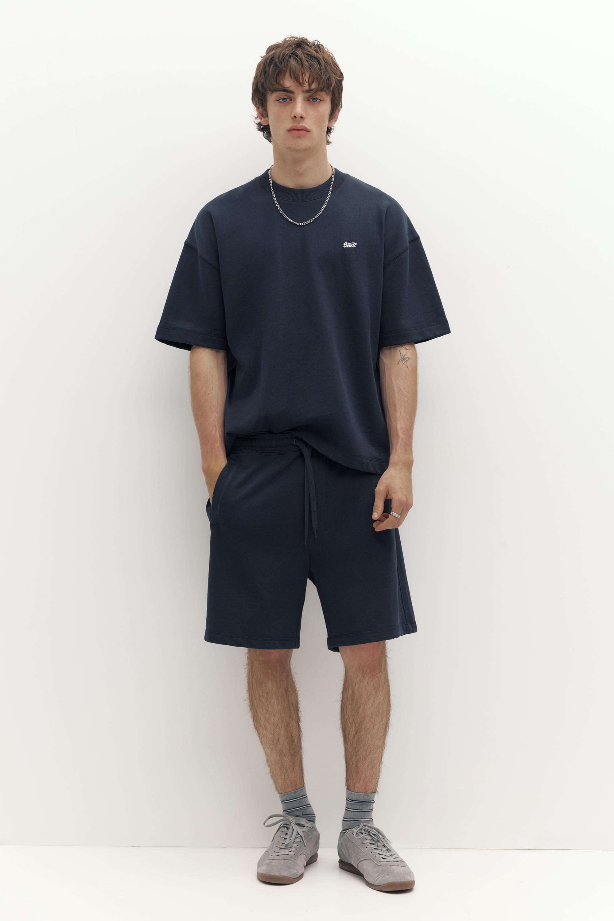 Short sleeve STWD sweatshirt — Blue
