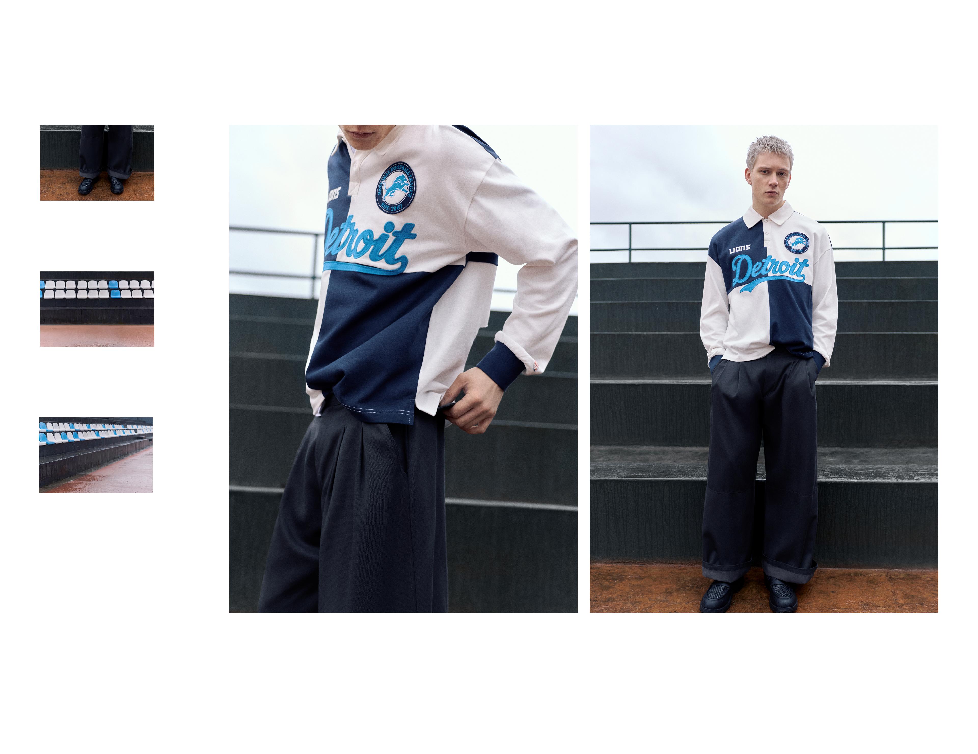 NFL Detroit Polo - Görsel 20