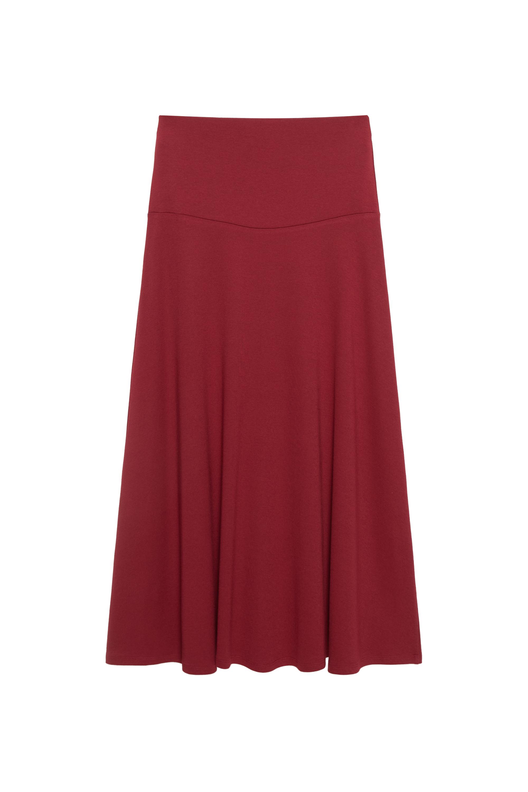 Evaze midi etek - Görsel 3