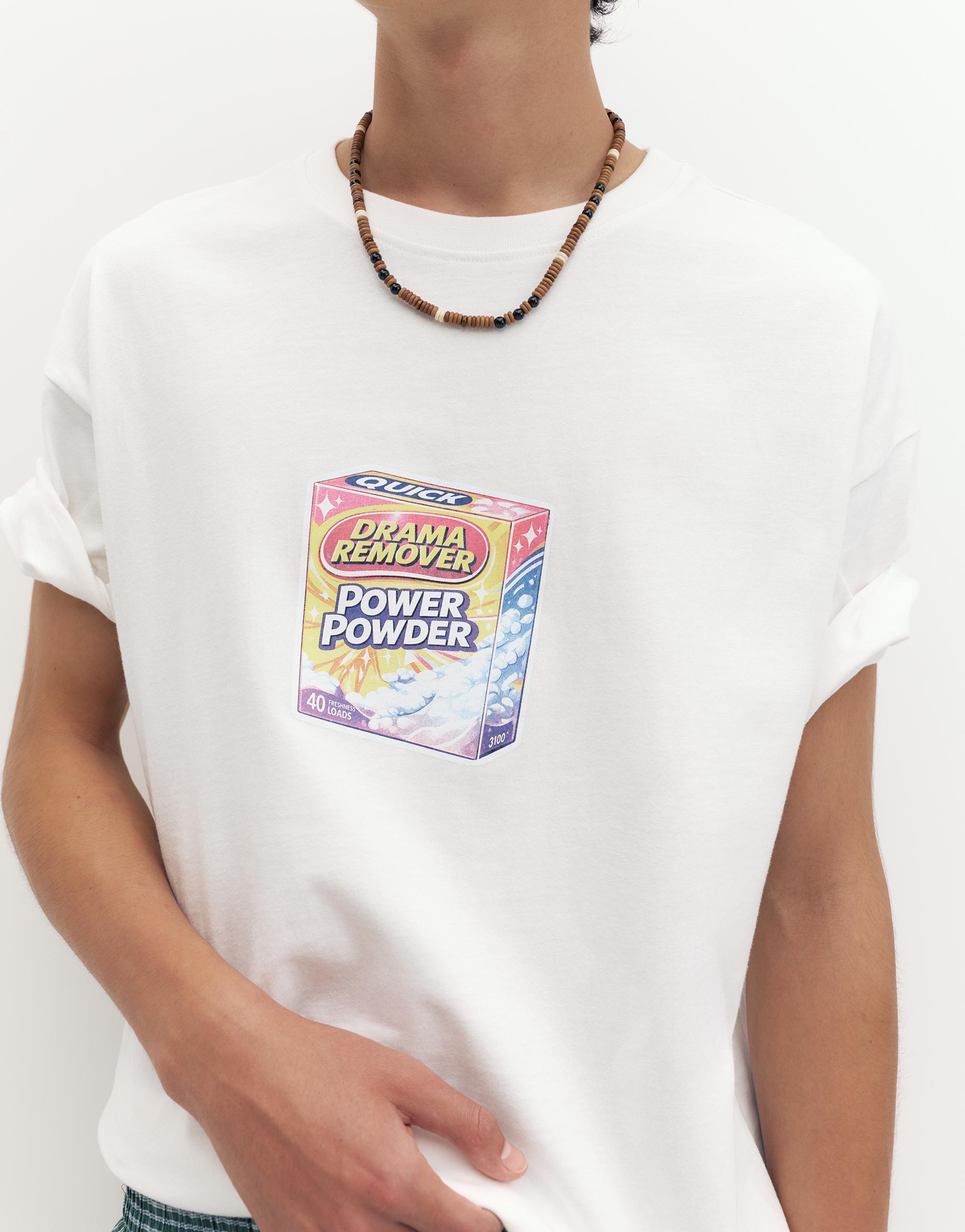 STWD detergent graphic T-shirt — White