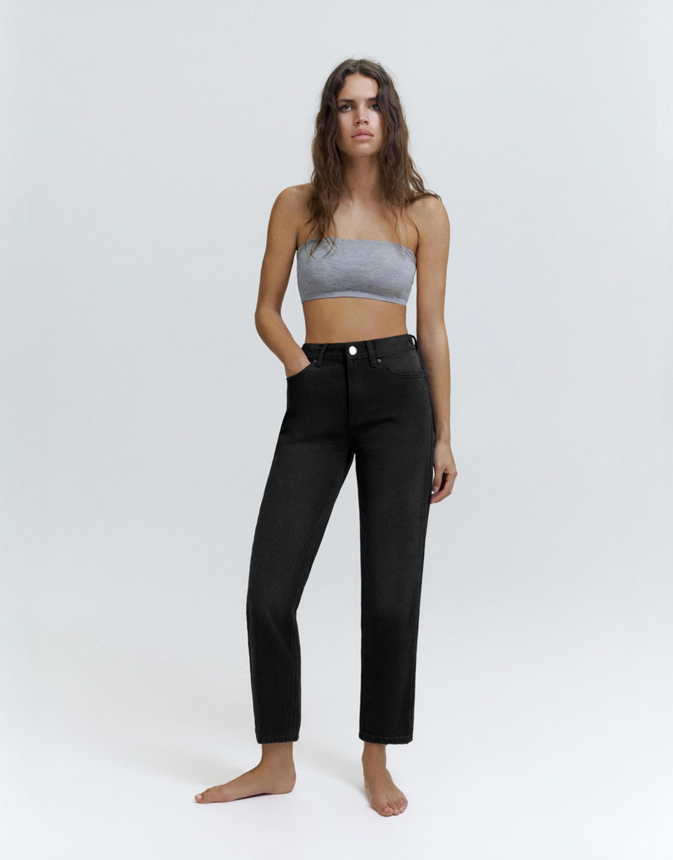 Mom fit yüksek bel jean - Görsel 131