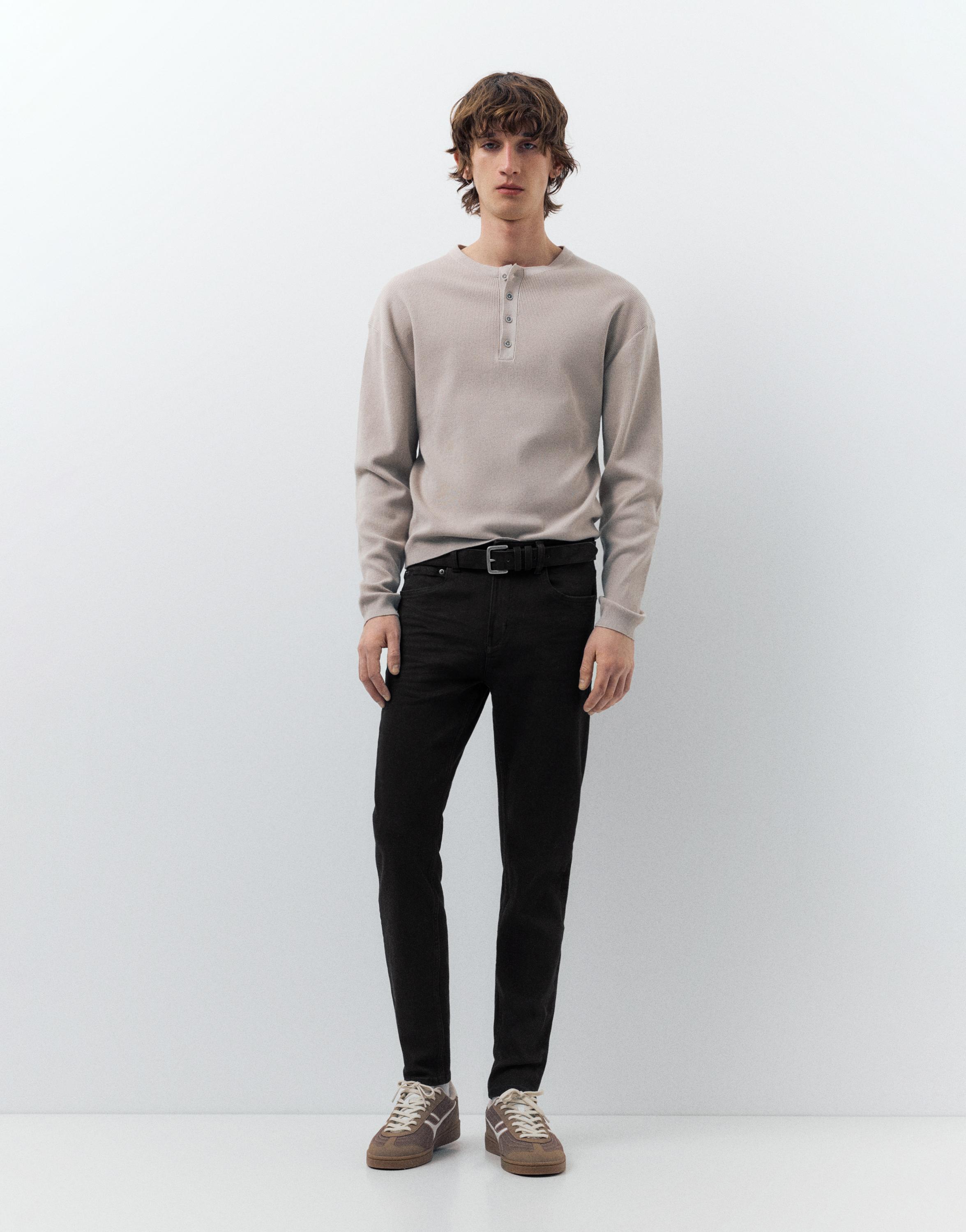 Basic skinny jeans — Black