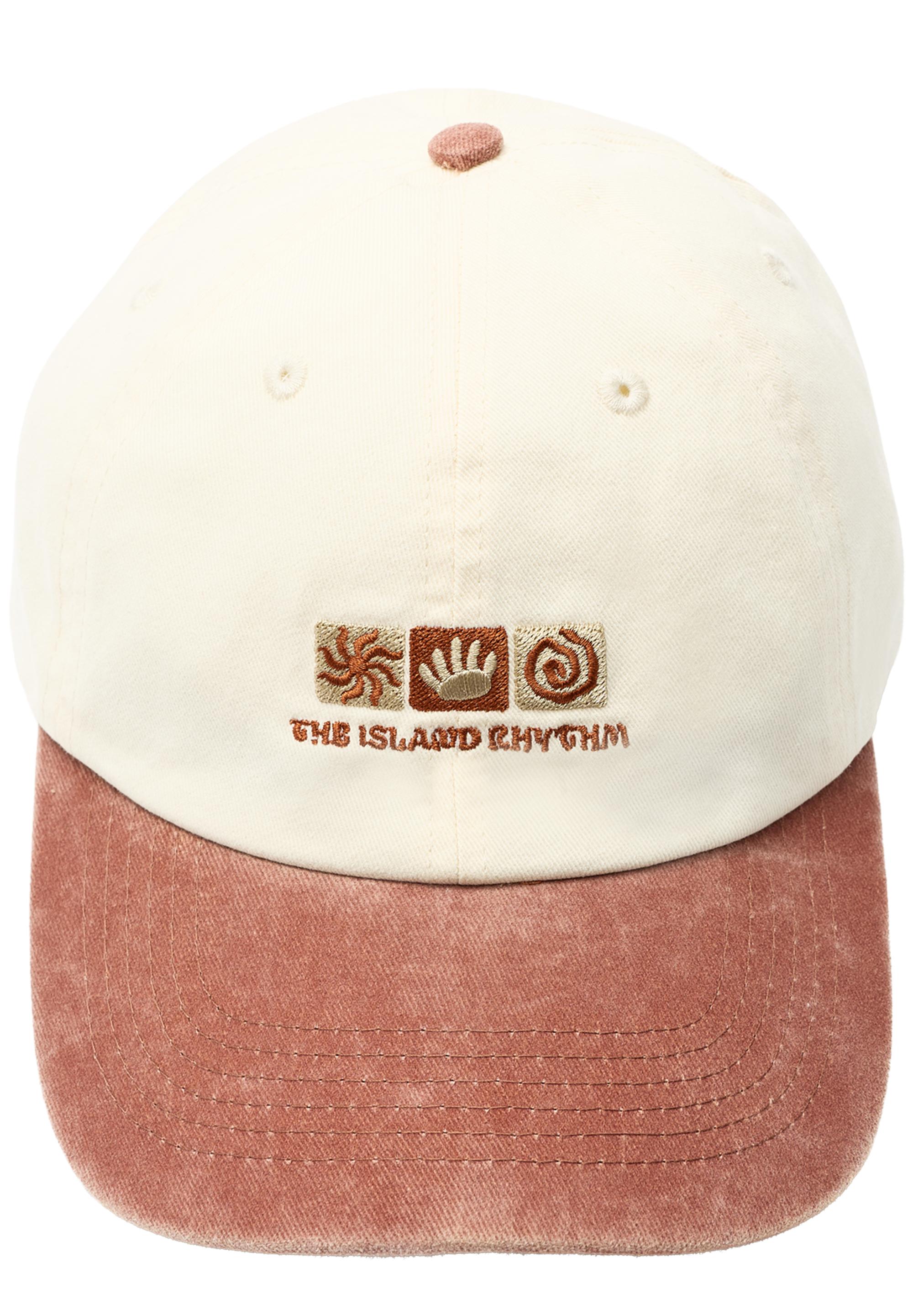 Island Rhythm işlemeli şapka