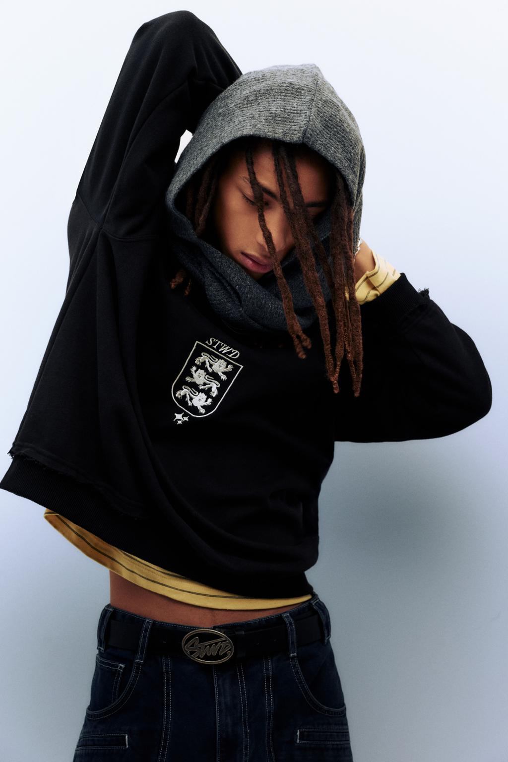 Sweat brodé STWD pull&bear - Main Image