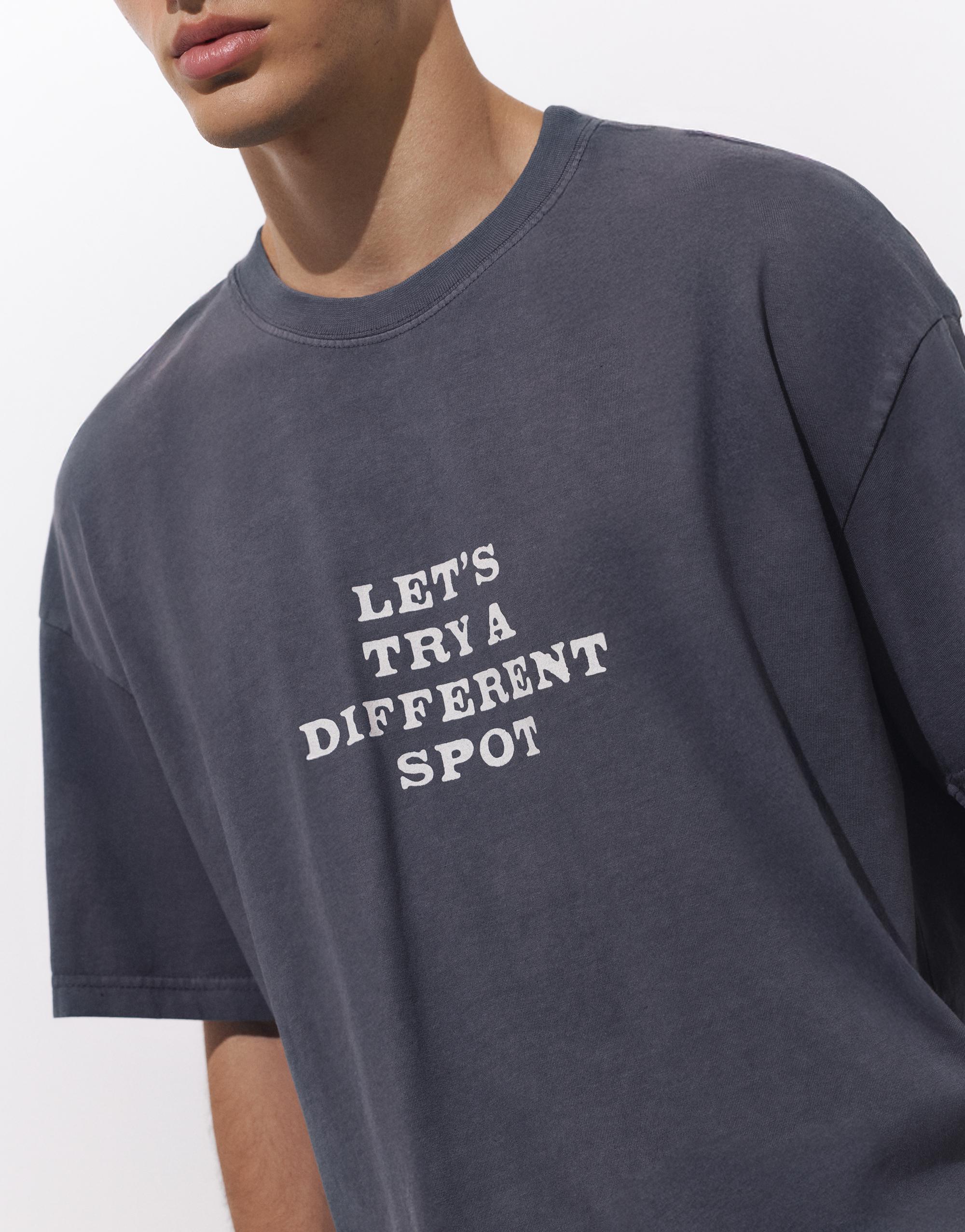 Dalış grafik baskılı t-shirt - Görsel 13