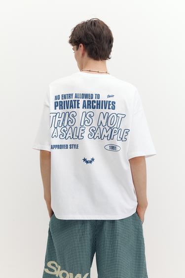 STWD Private Archives graphic T-shirt — White 2