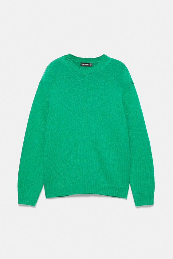 Sweter z okrągłym dekoltem