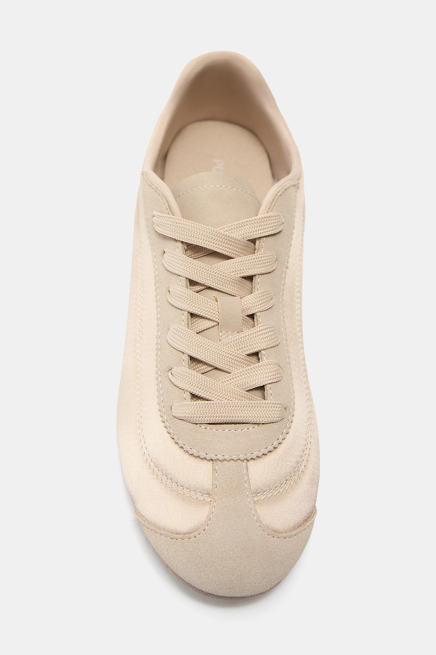 Fabric trainers — Pink